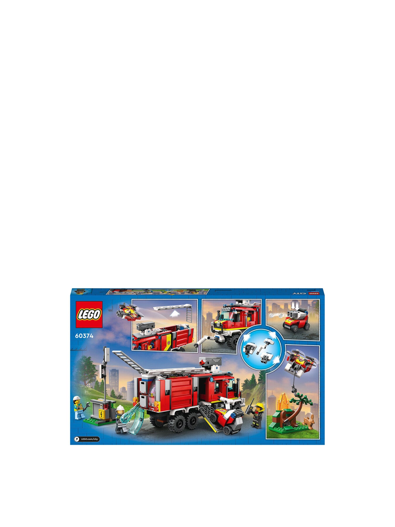 City Fire Command Unit Truck Toy 60374