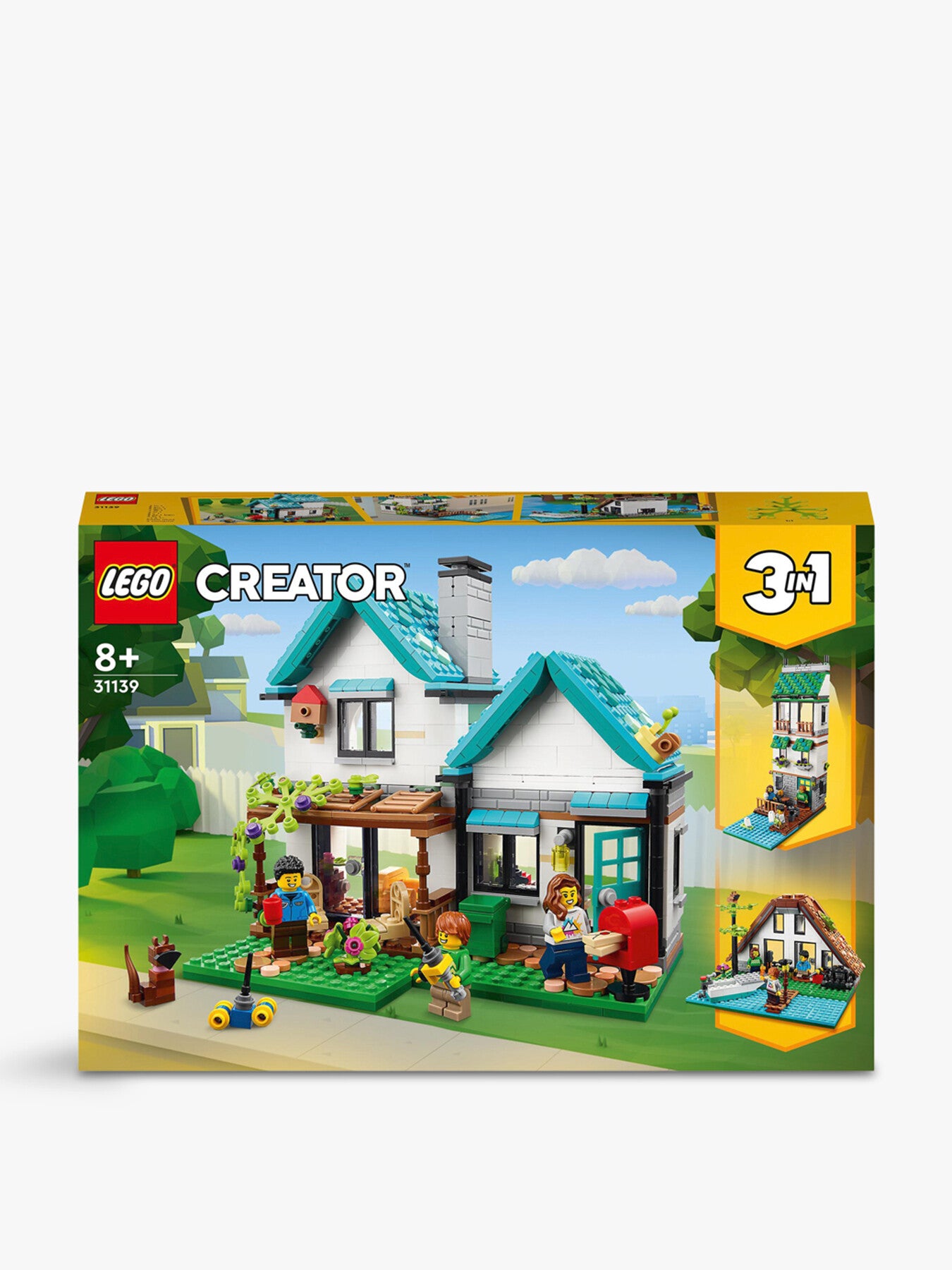 Creator 3 in 1 Cosy House Building Toy 31139