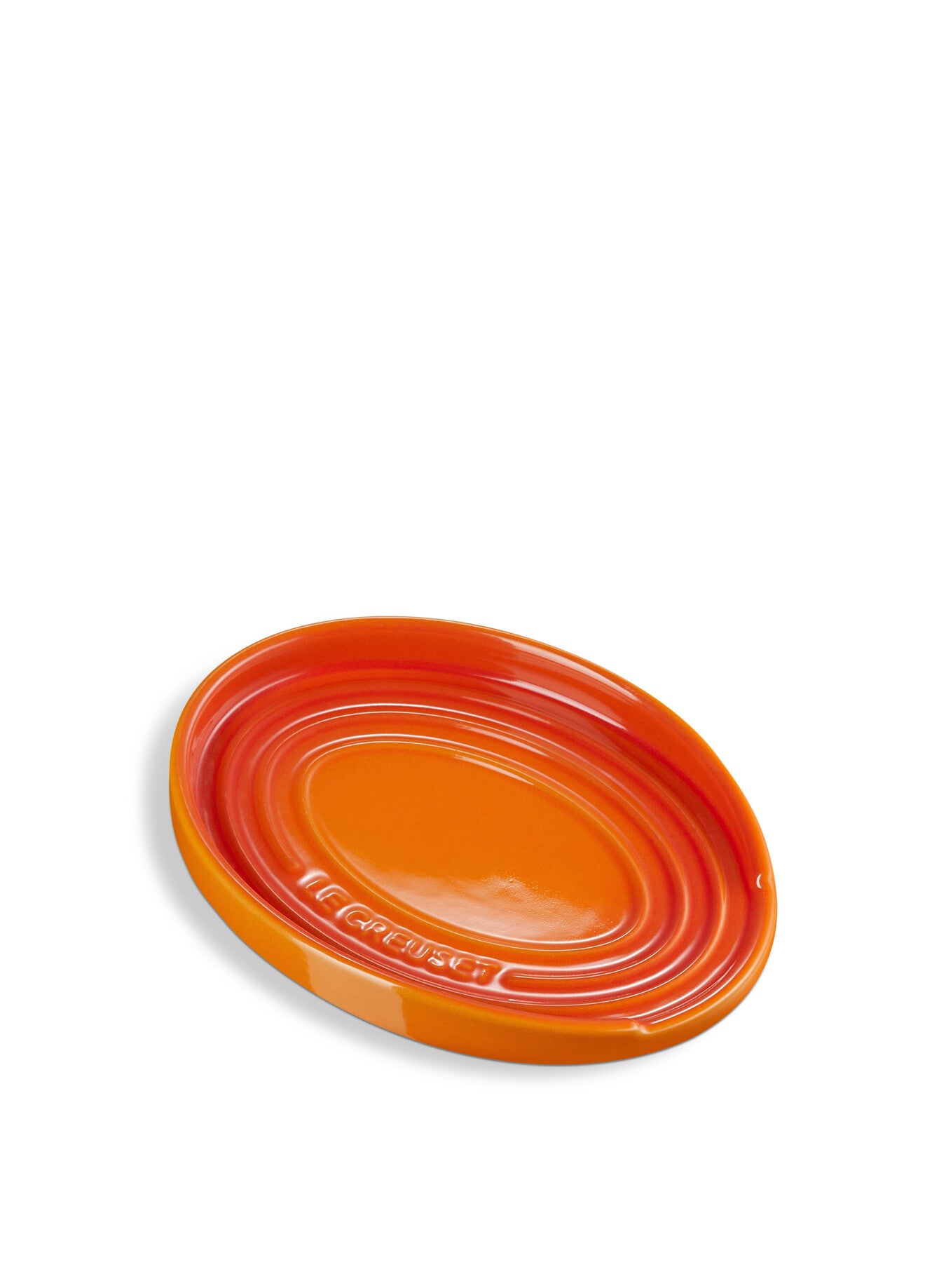 Stoneware Oval Spoon Rest