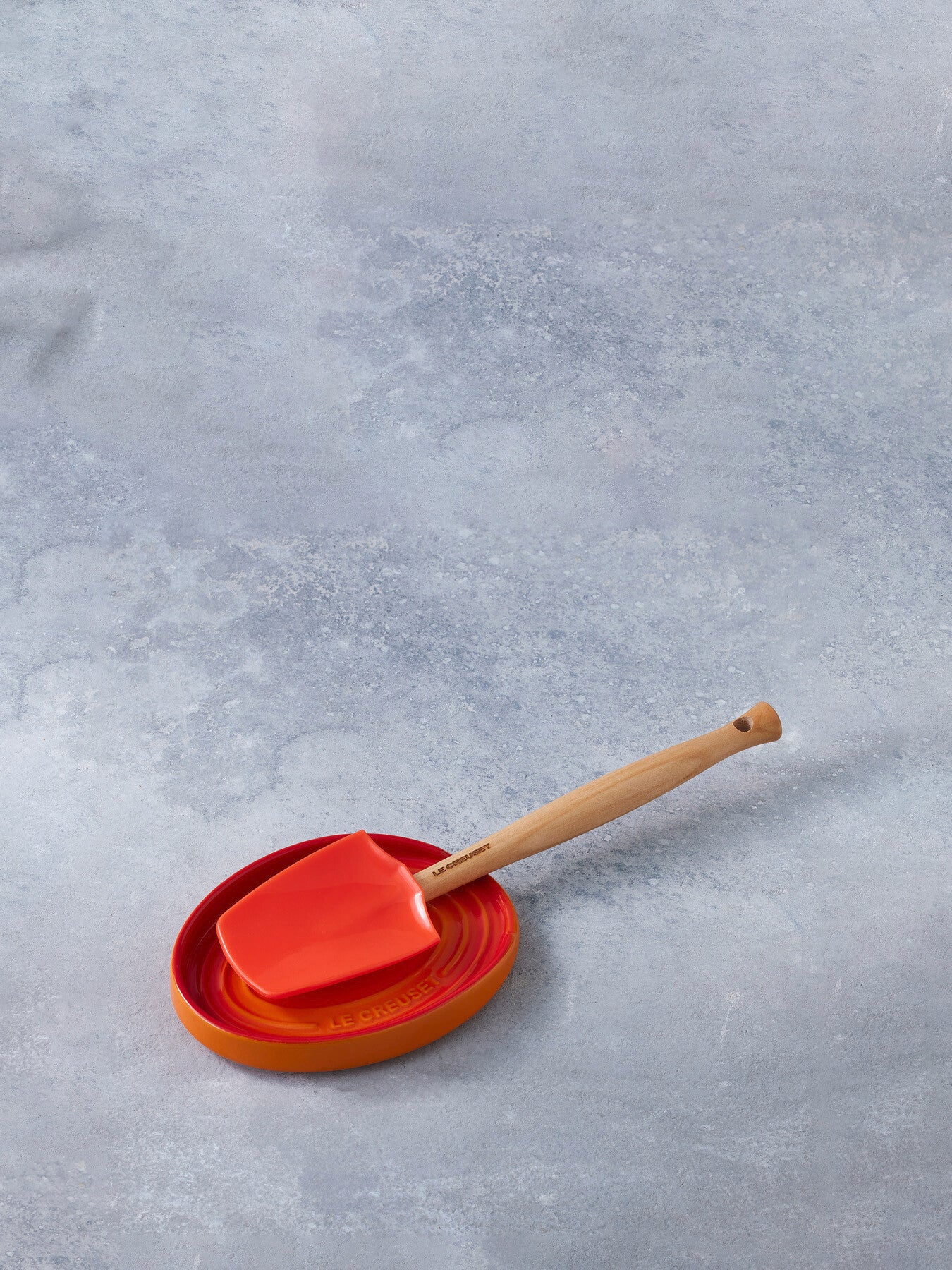 Stoneware Oval Spoon Rest