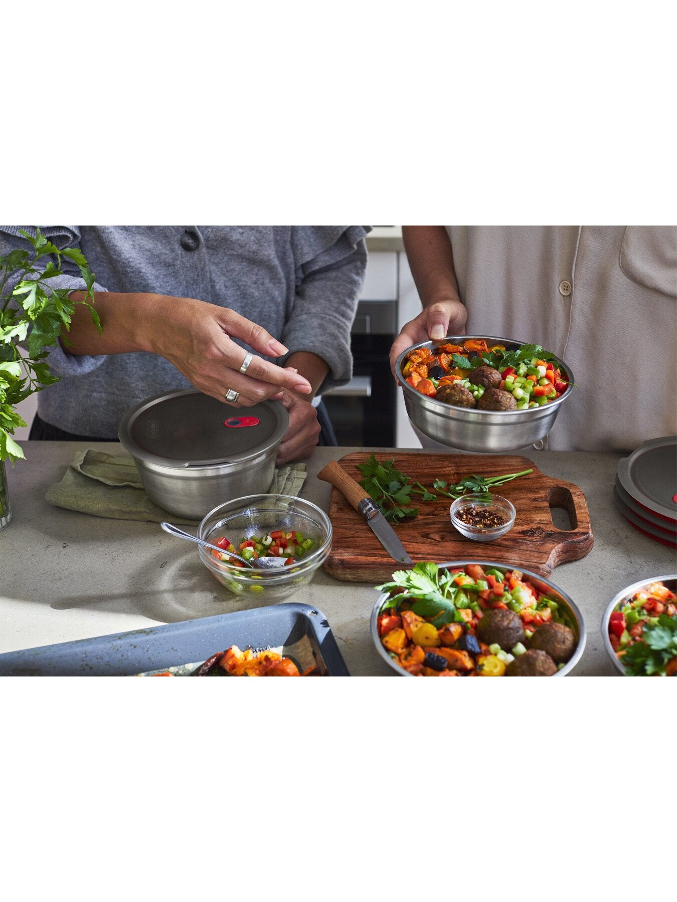 Multi Function Small Round Food Box