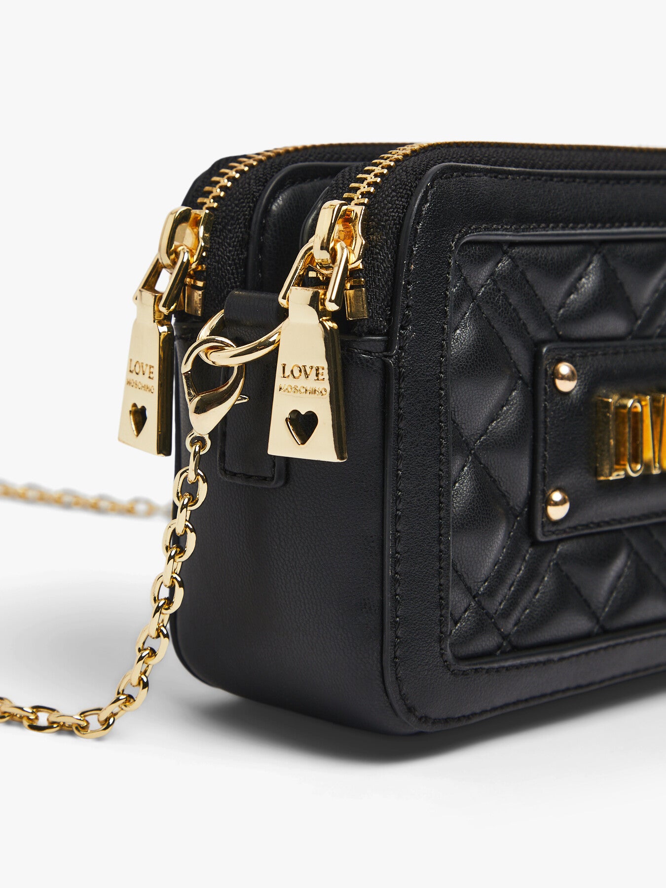Quilted Zip Around Purse