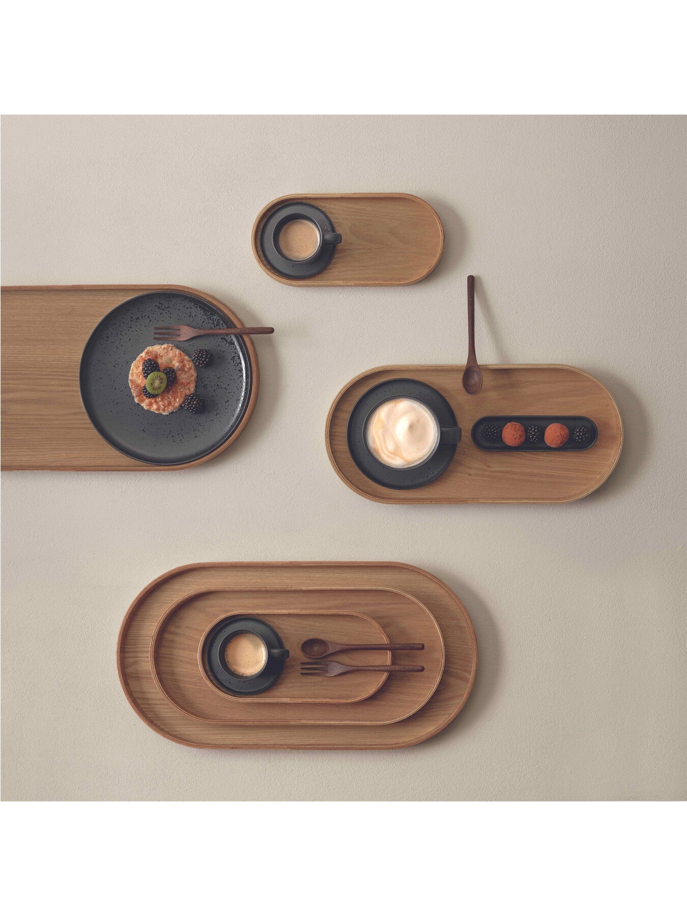 Coppa Kuro Dessert Plate