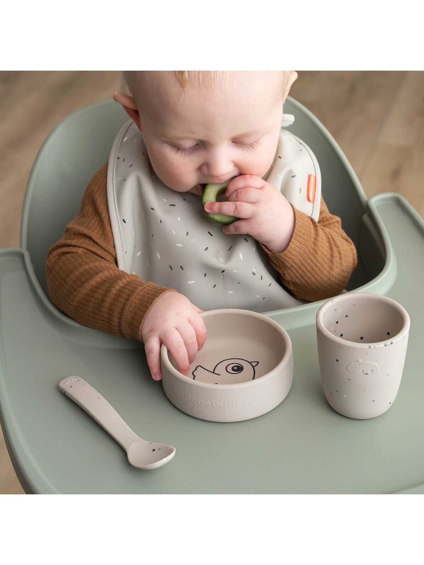Silicone First Meal Set Birdee
