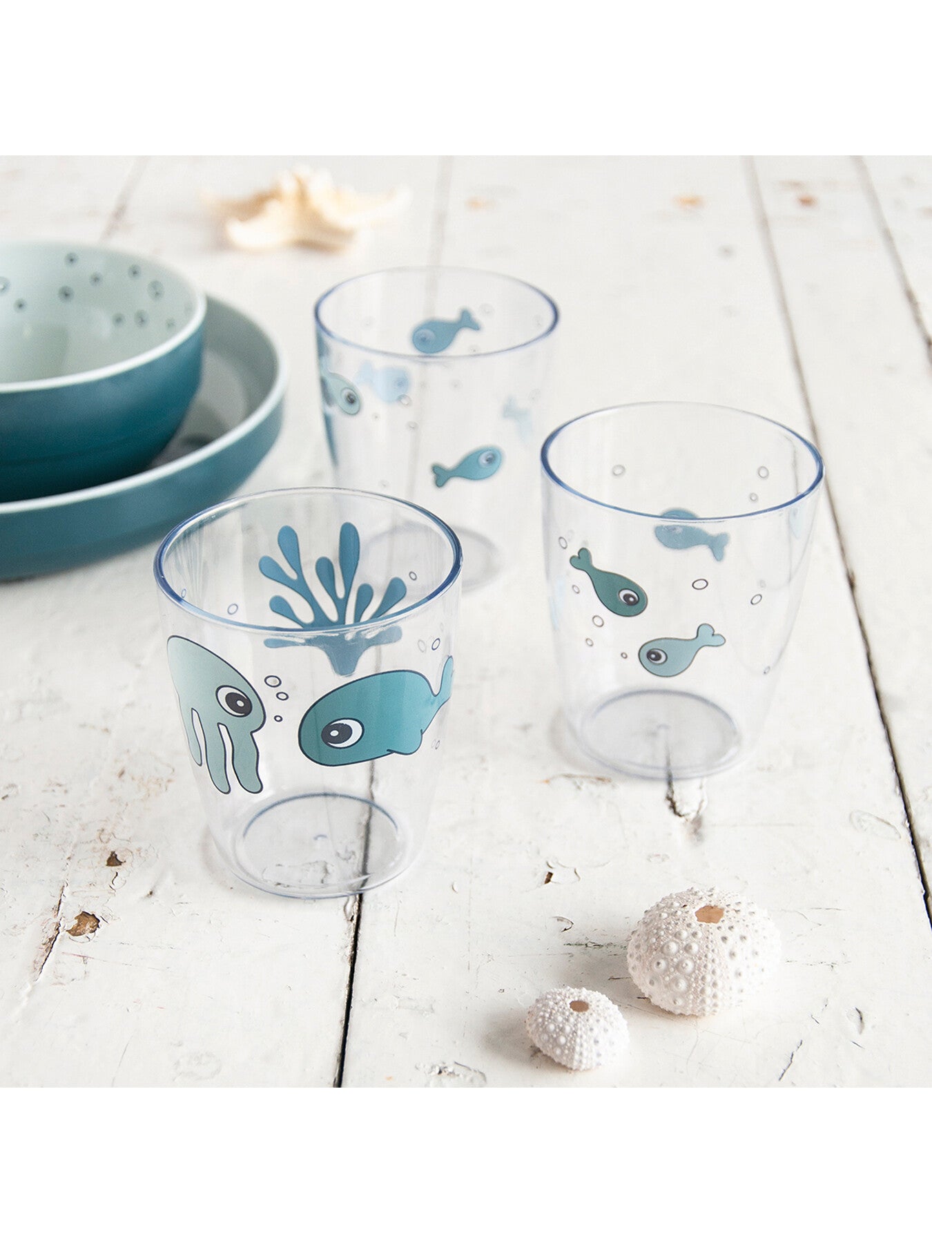 Yummy Mini Cup 3-Pack Sea Friends
