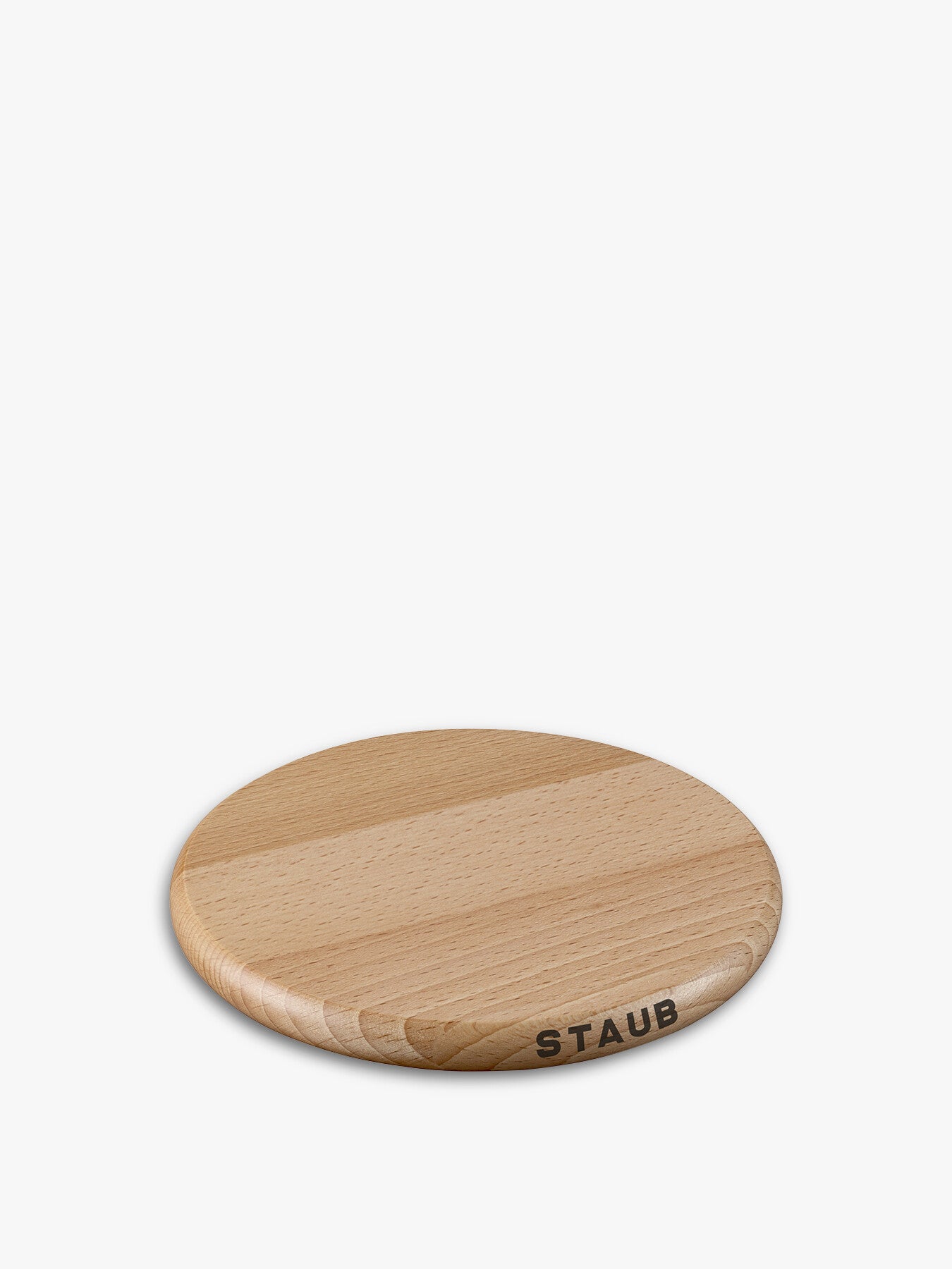 Round Beech Magnetic Trivet