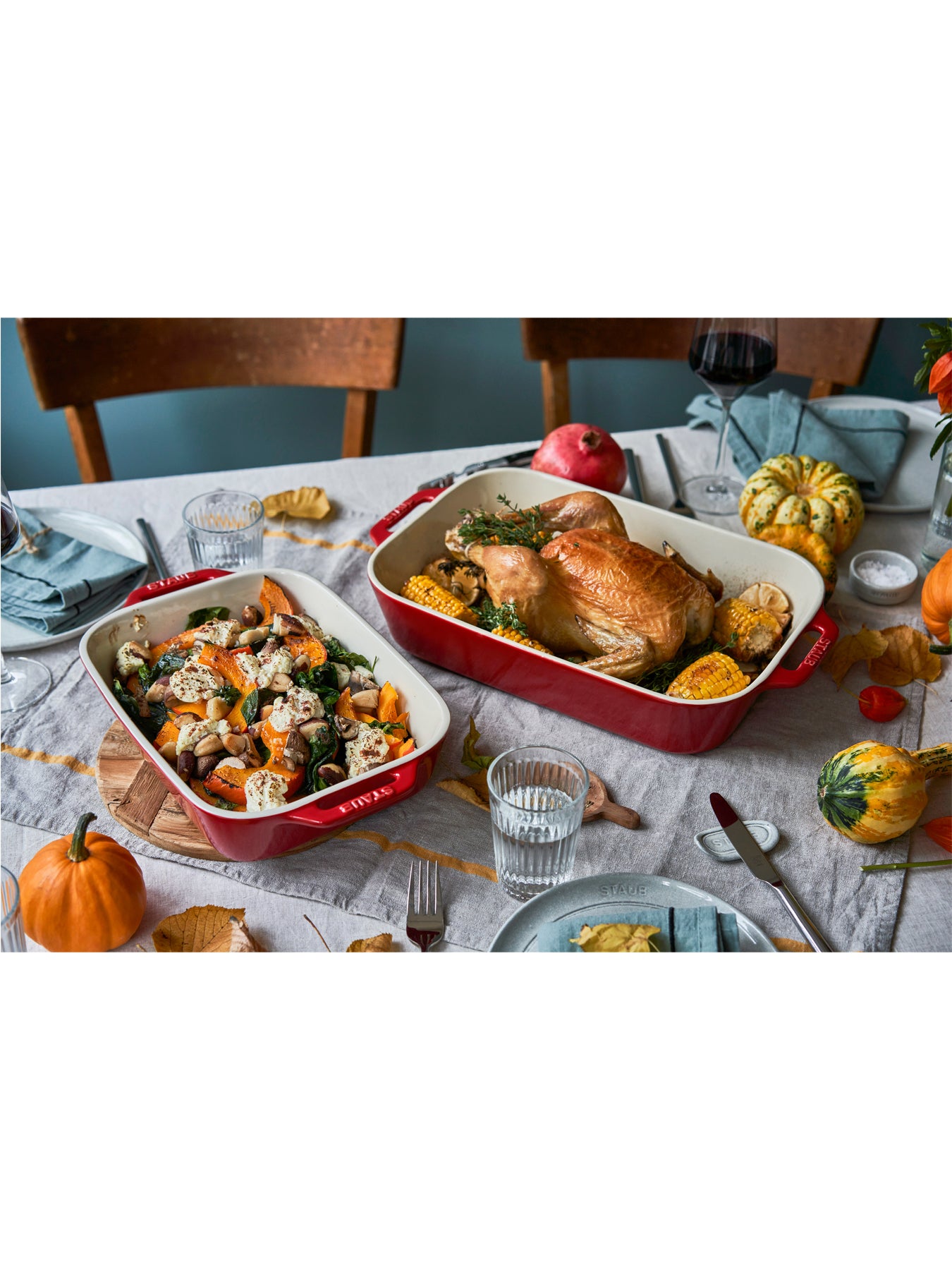 Oven Dish Red 1.1L