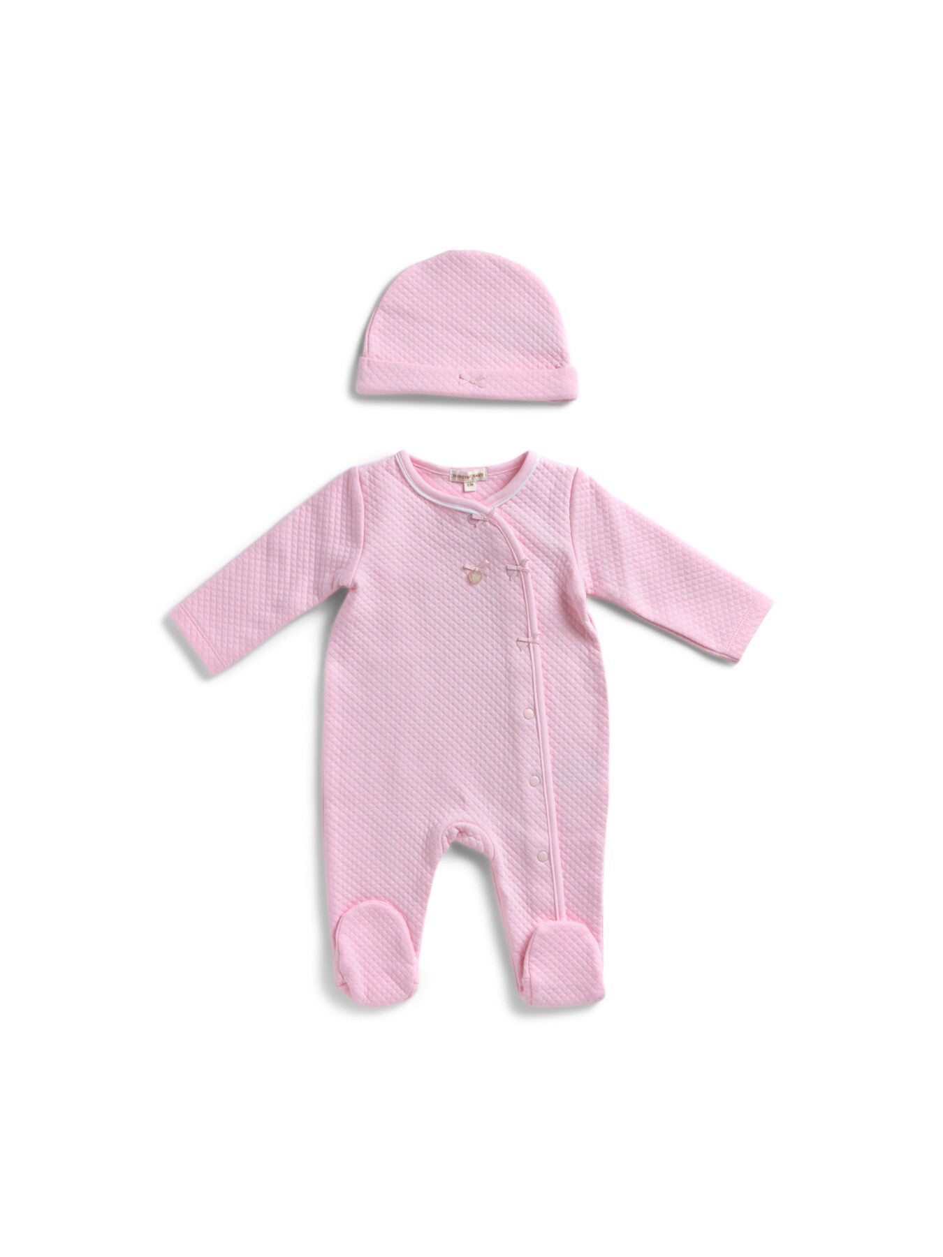 Quilted babygrow