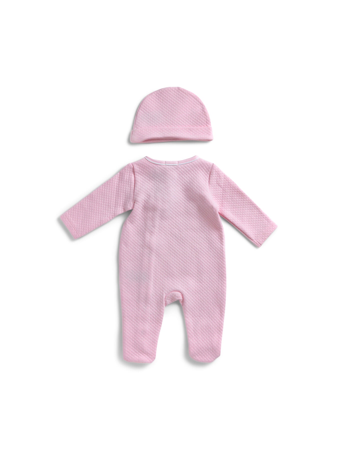 Quilted babygrow