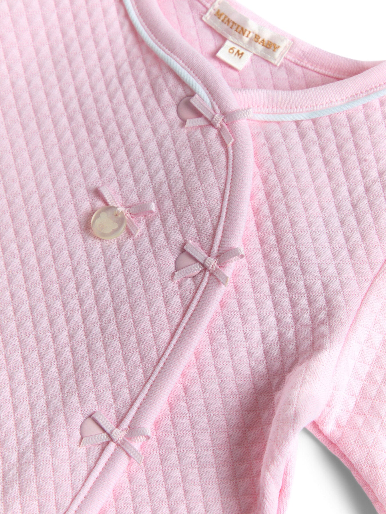 Quilted babygrow