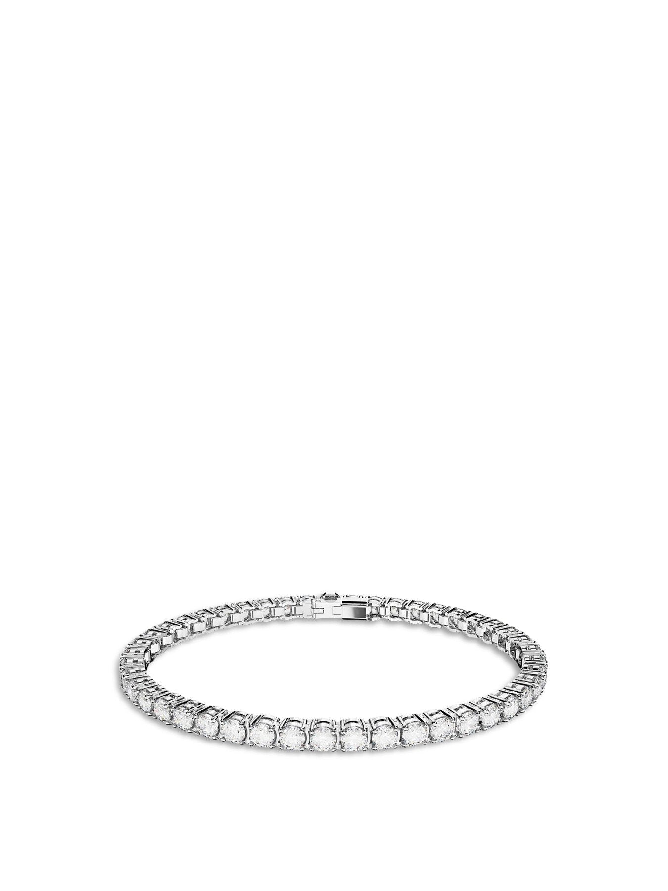 Large Matrix Tennis Bracelet