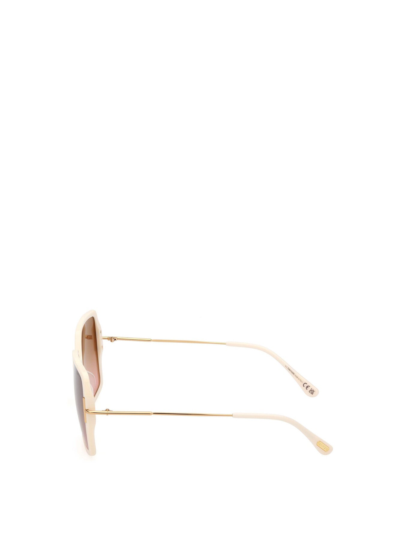 Joanna Acetate and Metal Square Sunglasses