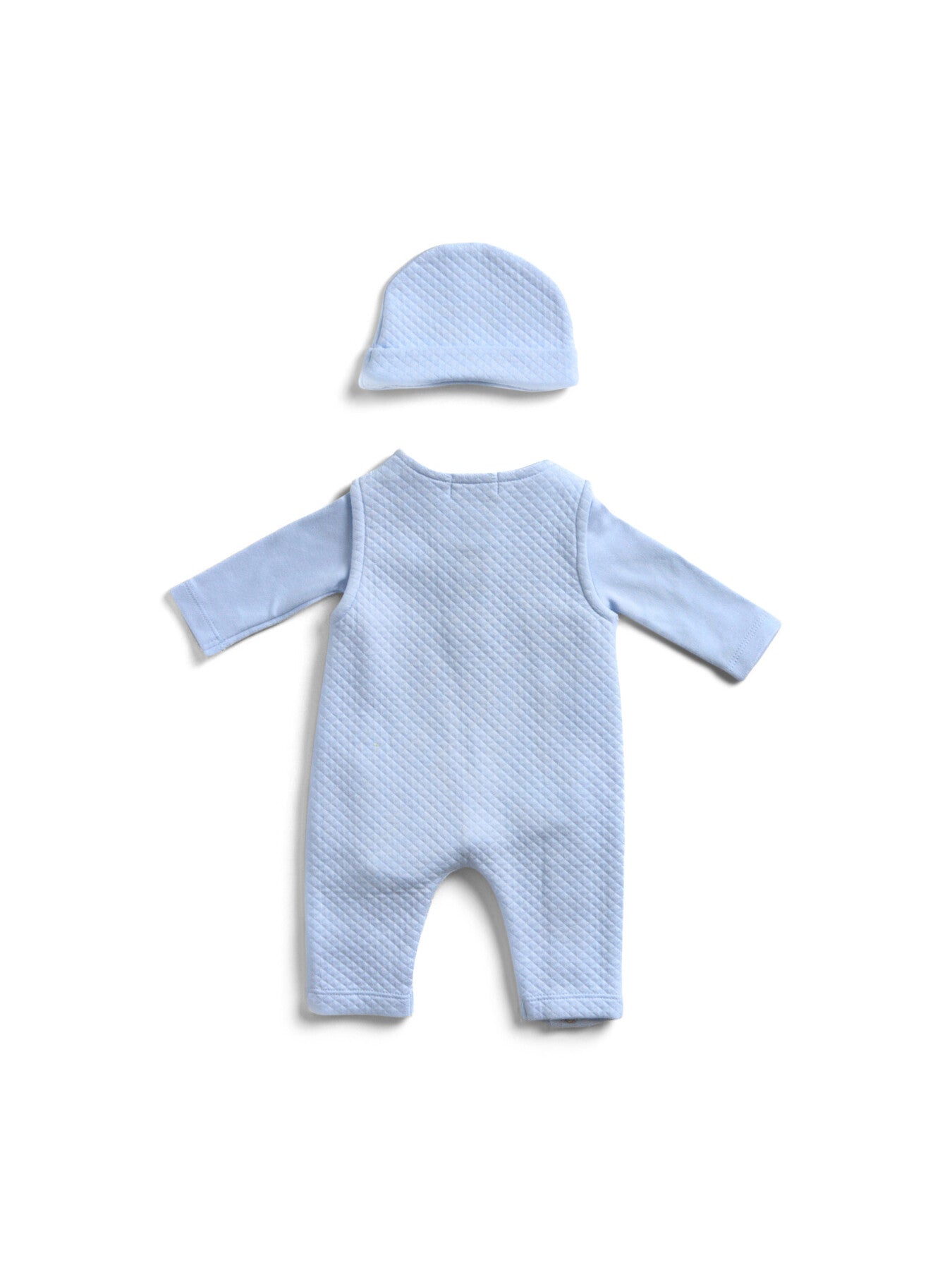 Quilted Body Dungaree and Hat