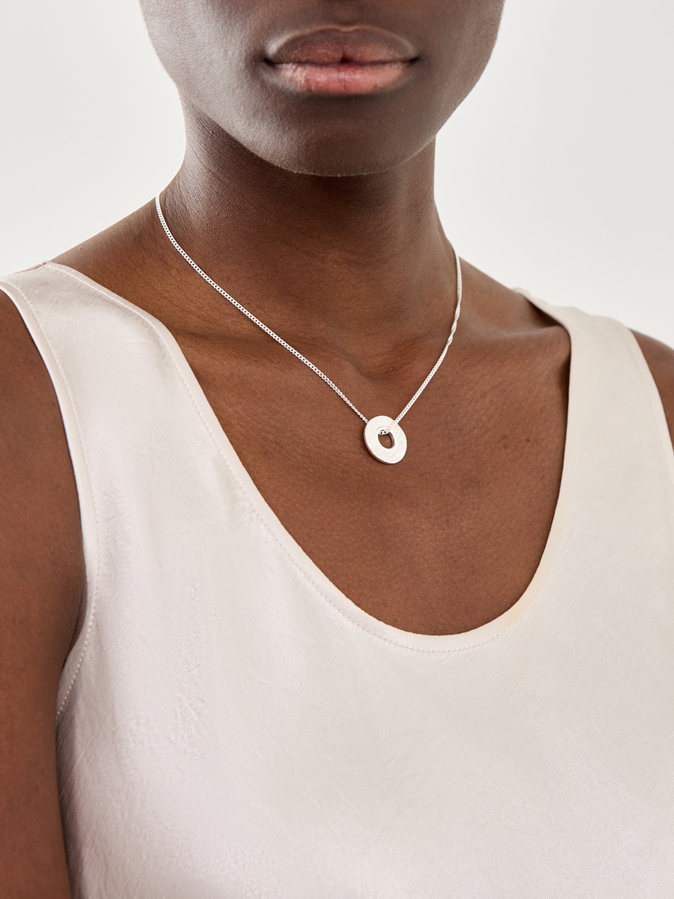 Circle Pendant Necklace