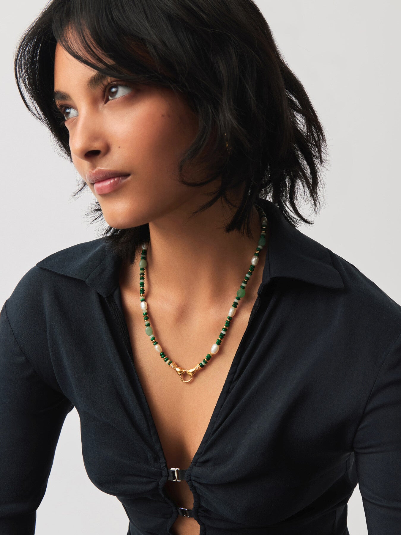 Beaded in Good Hands Necklace
