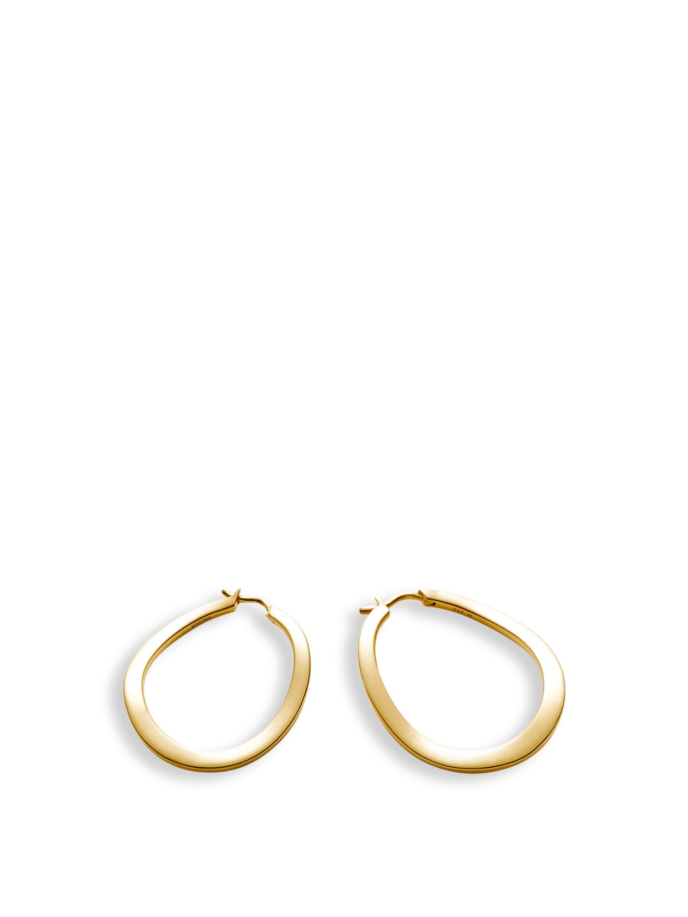 Medium Waved Hoop
