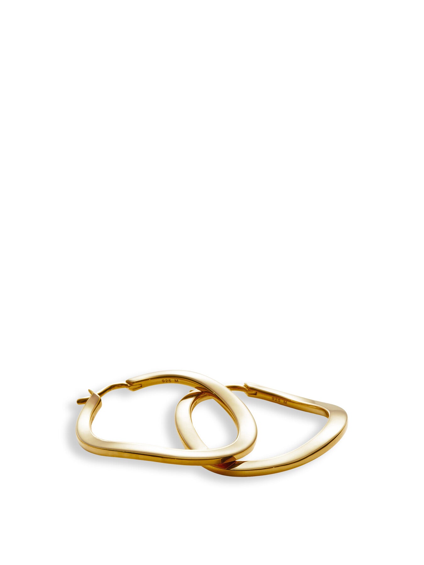 Medium Waved Hoop