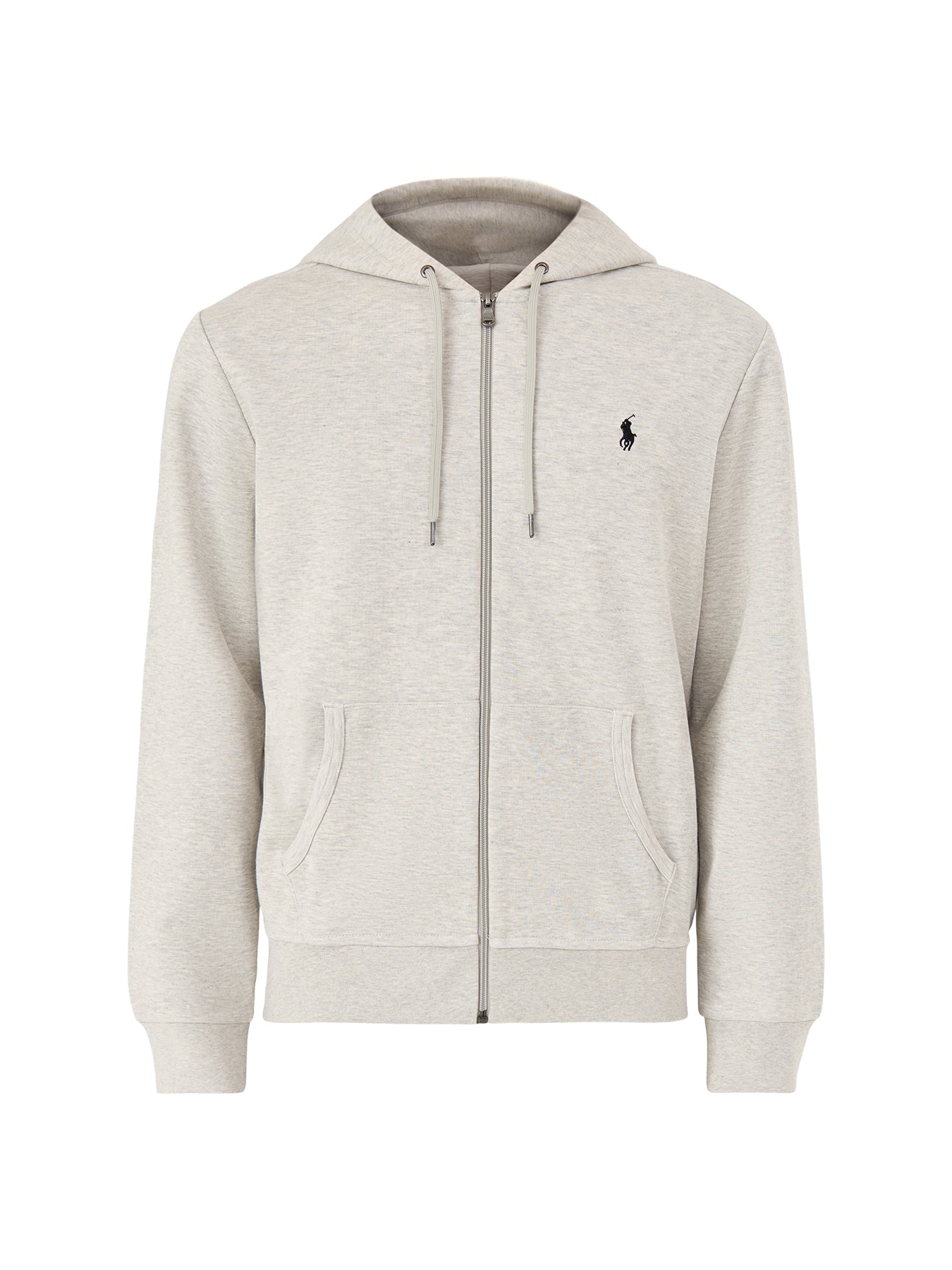 Double Knit Zip Up Hoodie Lt Sport Heather