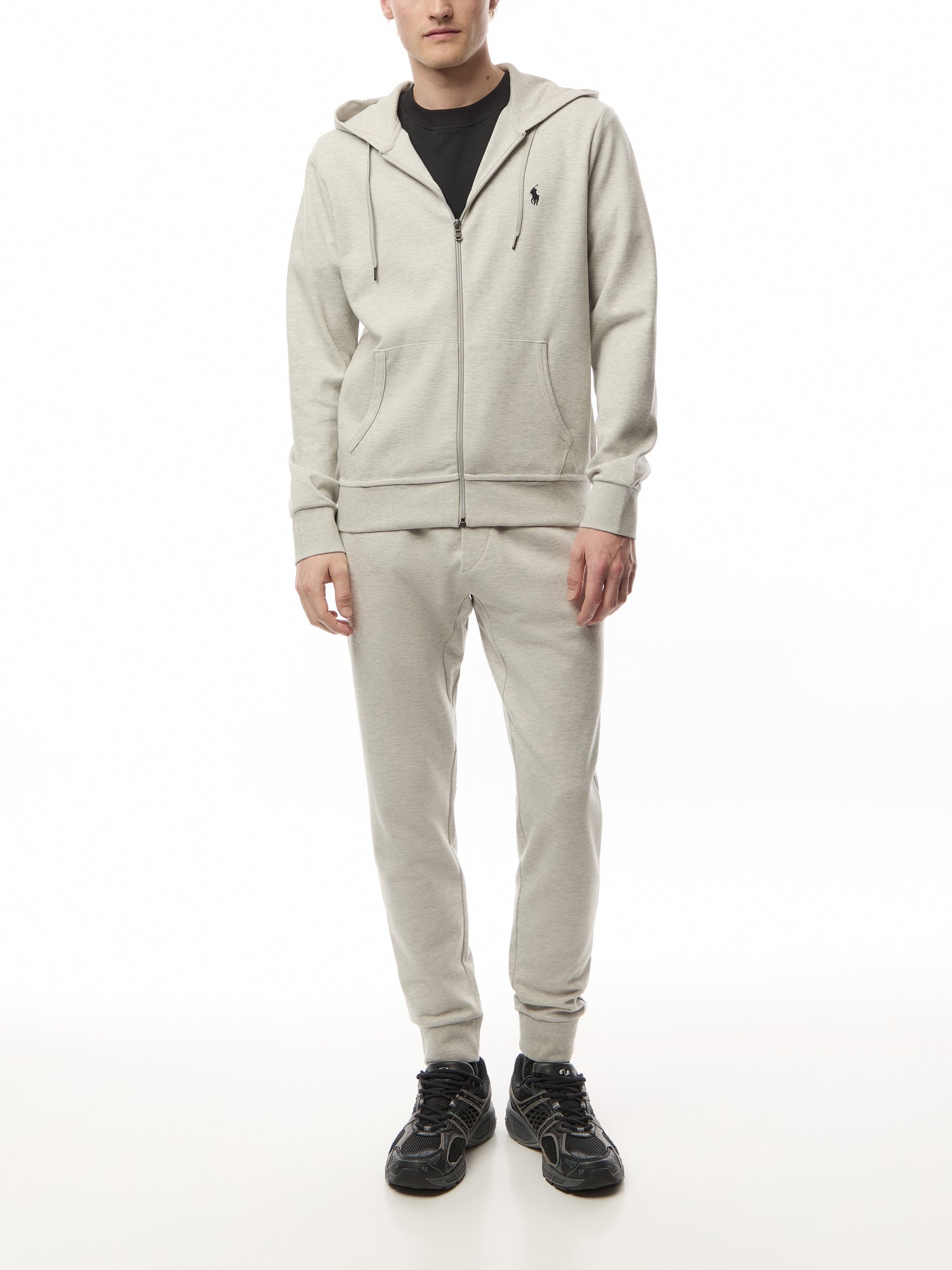 Double Knit Zip Up Hoodie