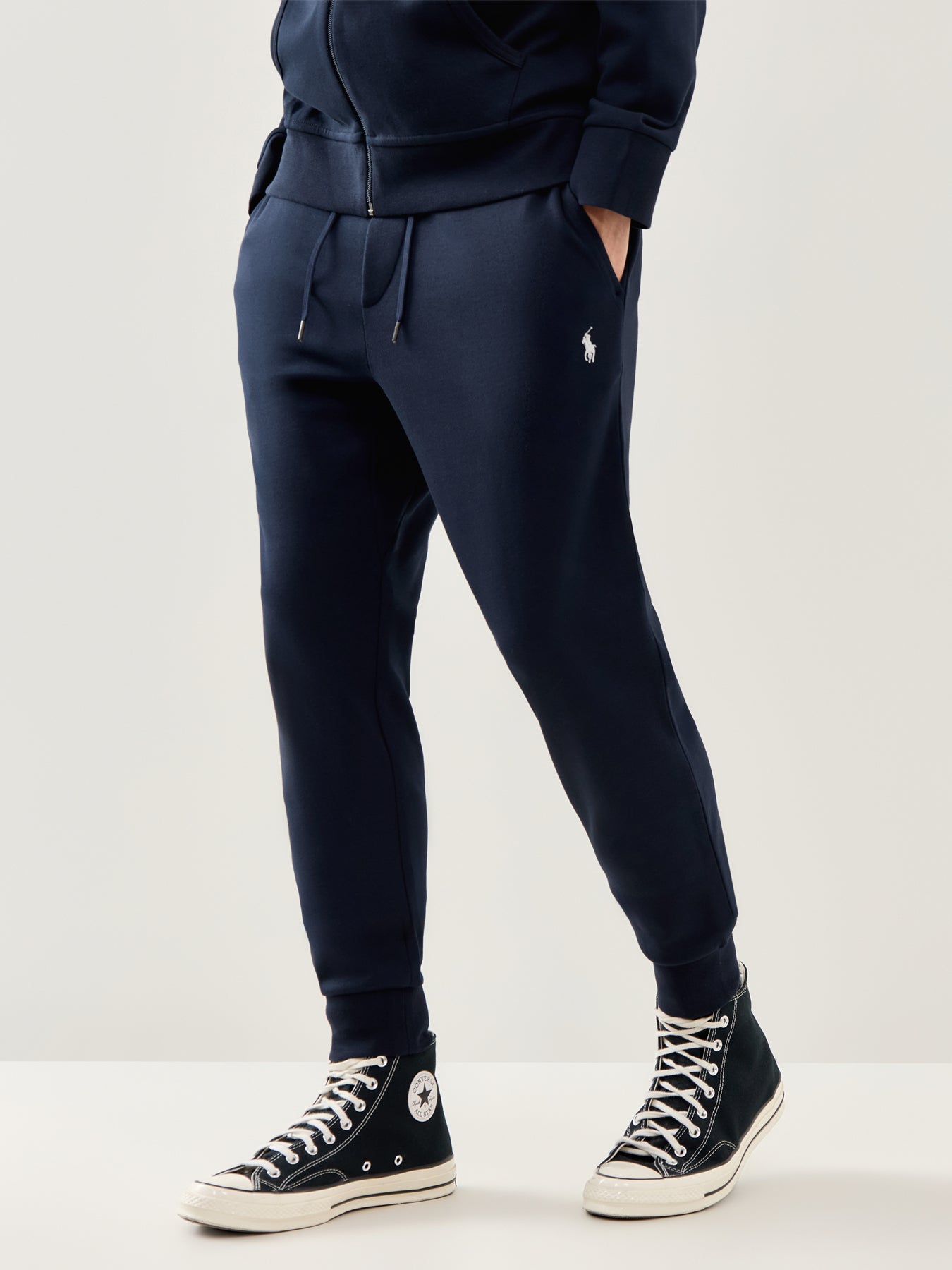Double Knit Joggers Aviator Navy