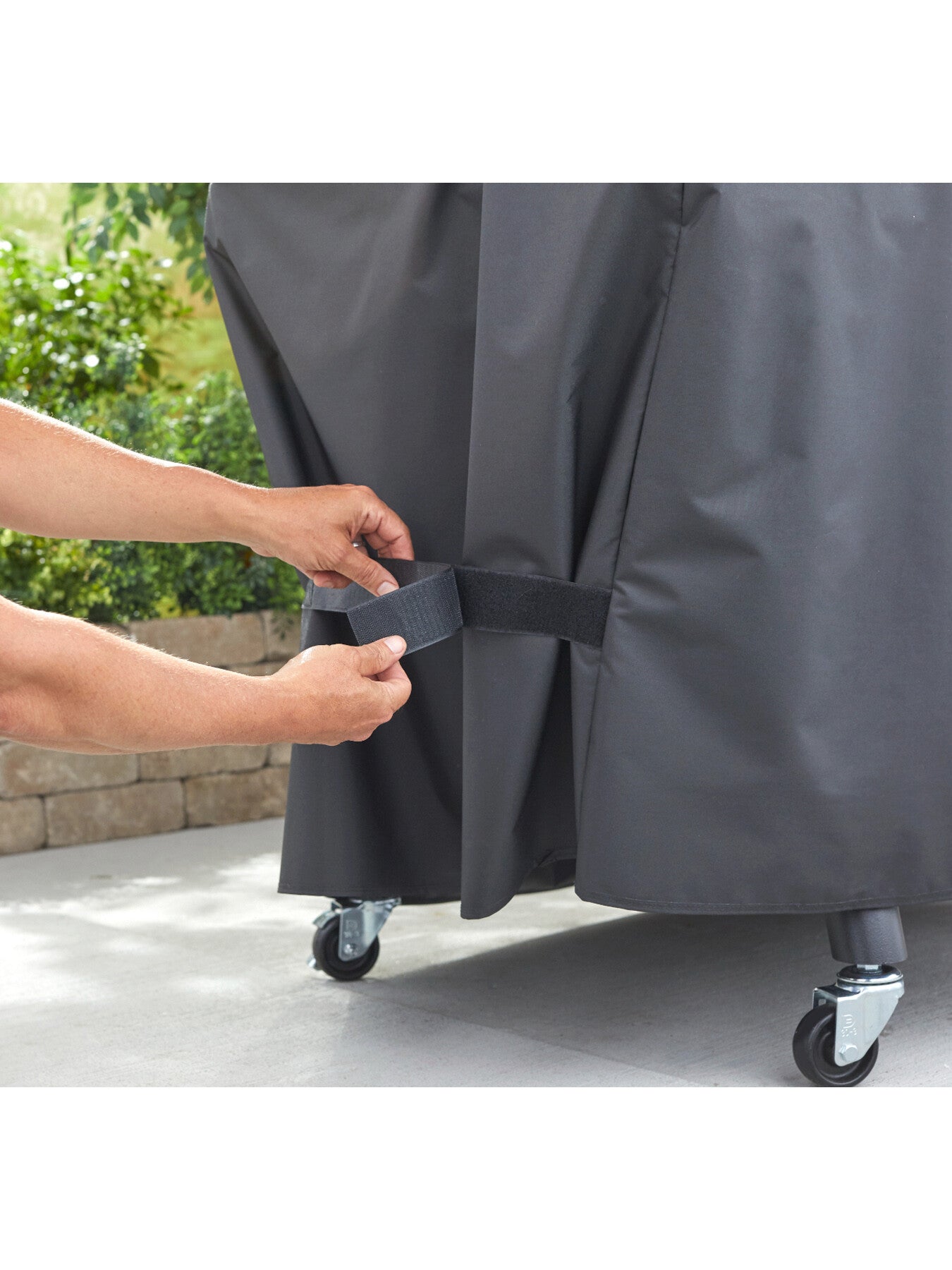 Grill Cover Smoke Fire 24