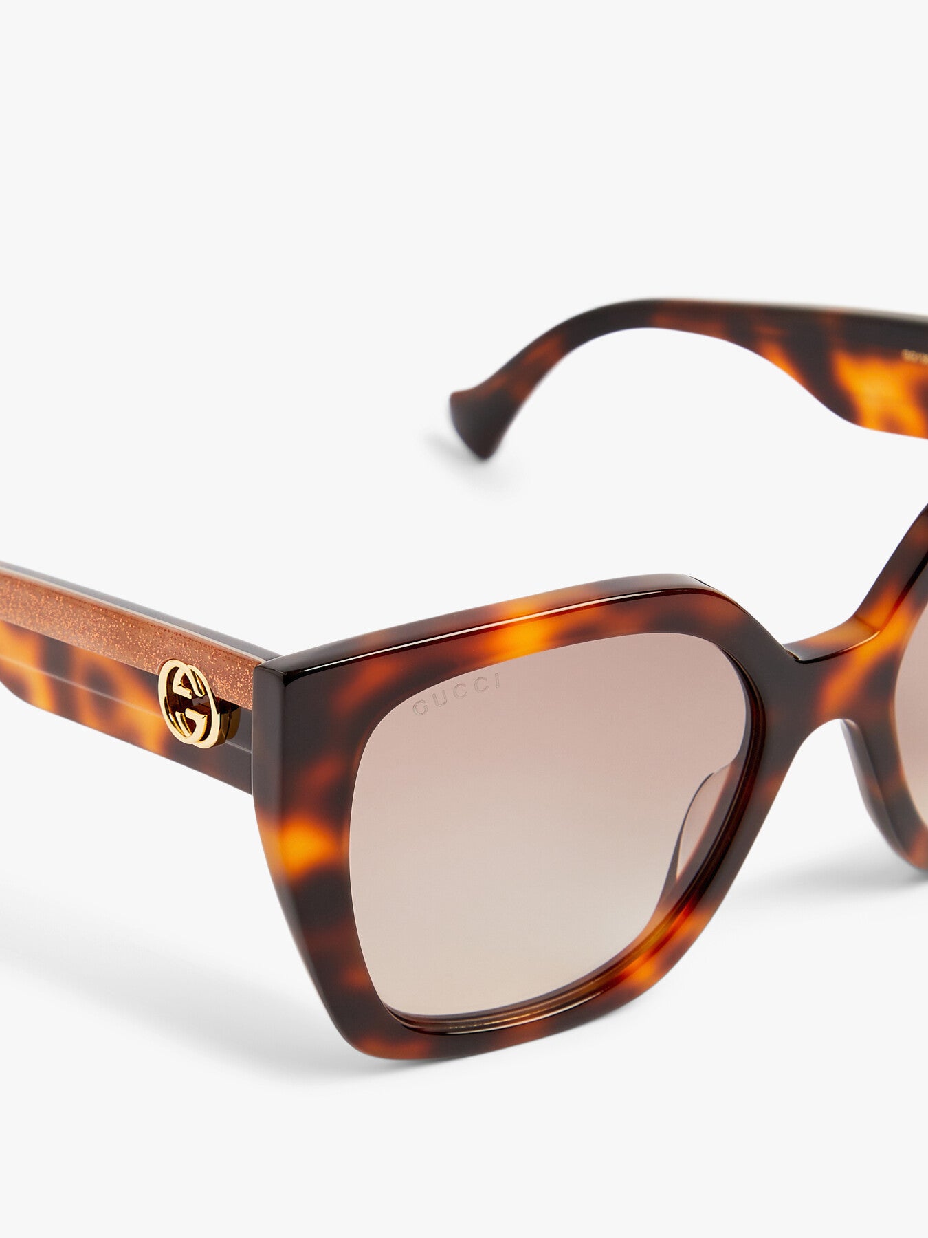 Gucci Stripe Recycled Acetate Sunglasses