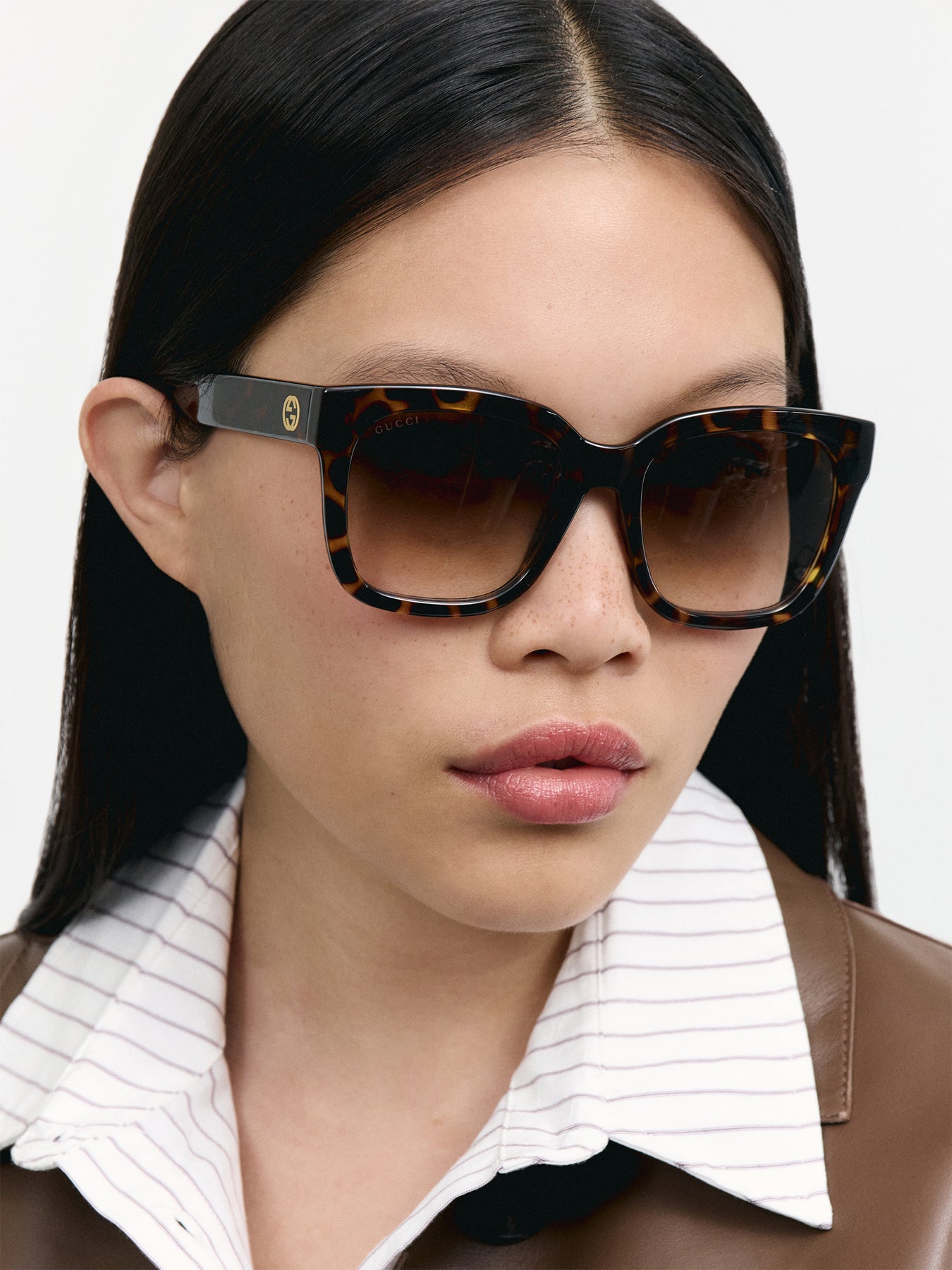 GG1338S Acetate Square Sunglasses