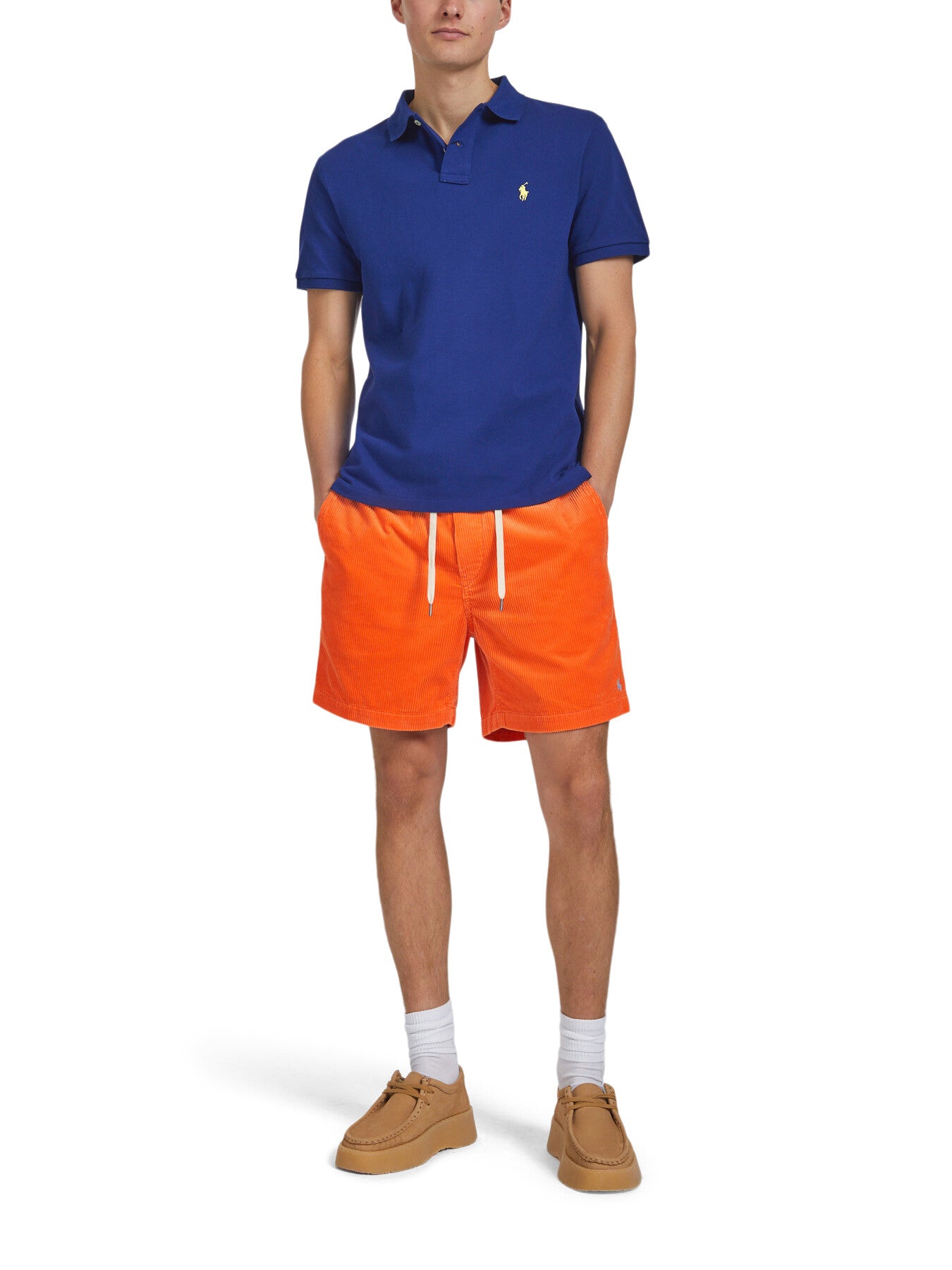 Custom Slim Fit Mesh Polo Shirt