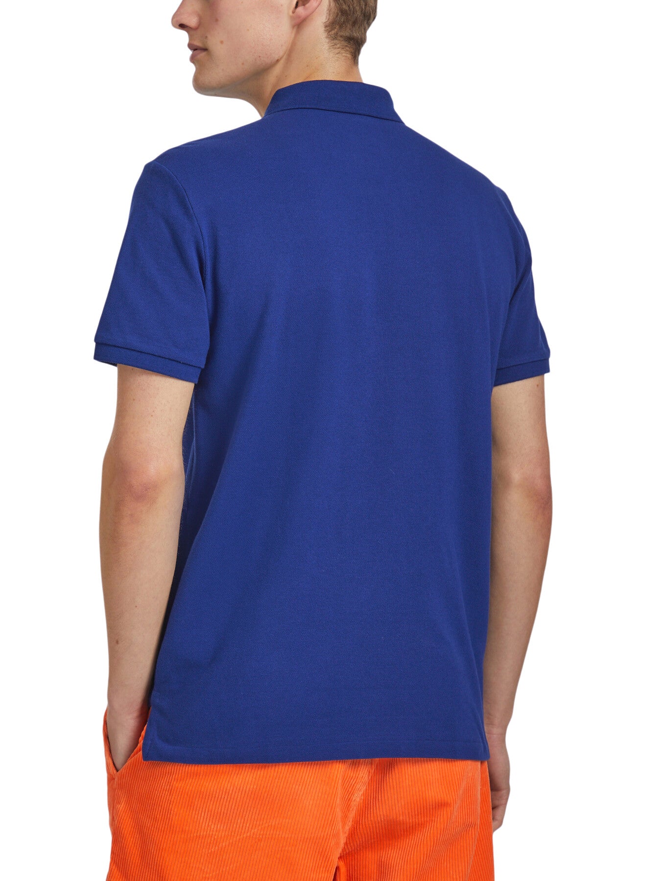 Custom Slim Fit Mesh Polo Shirt