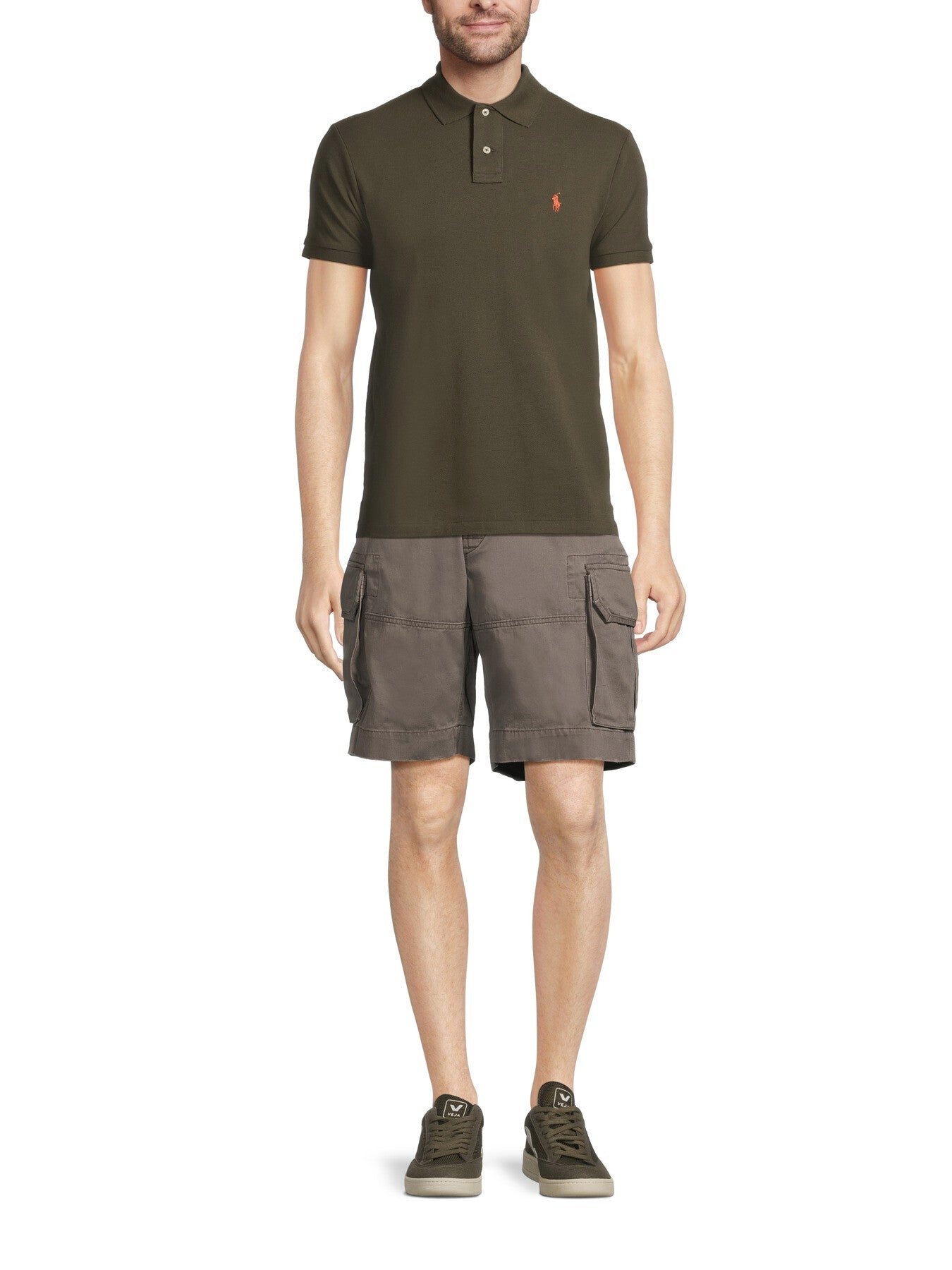 Mesh Slim Fit Polo Shirt