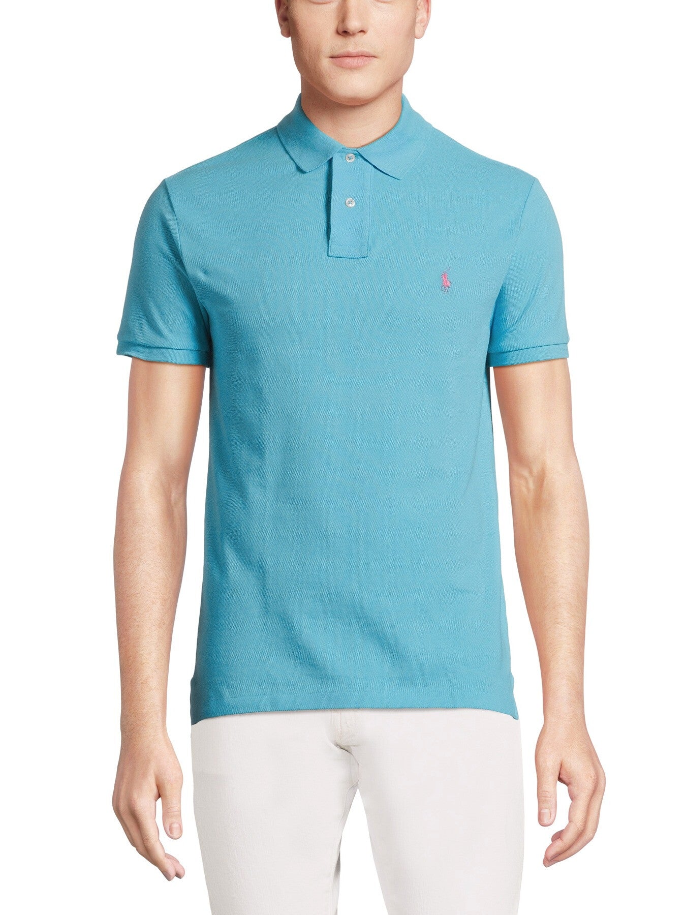 Mesh Slim Fit Polo Shirt