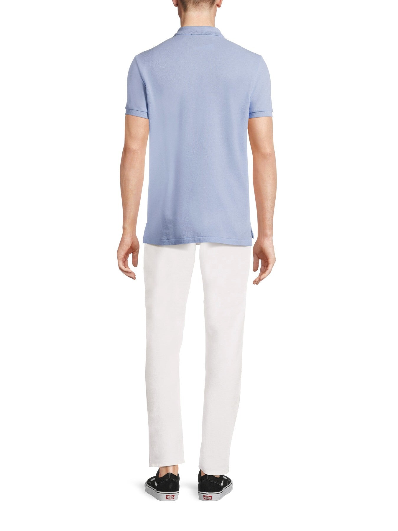 Custom Slim Fit Mesh Polo Shirt
