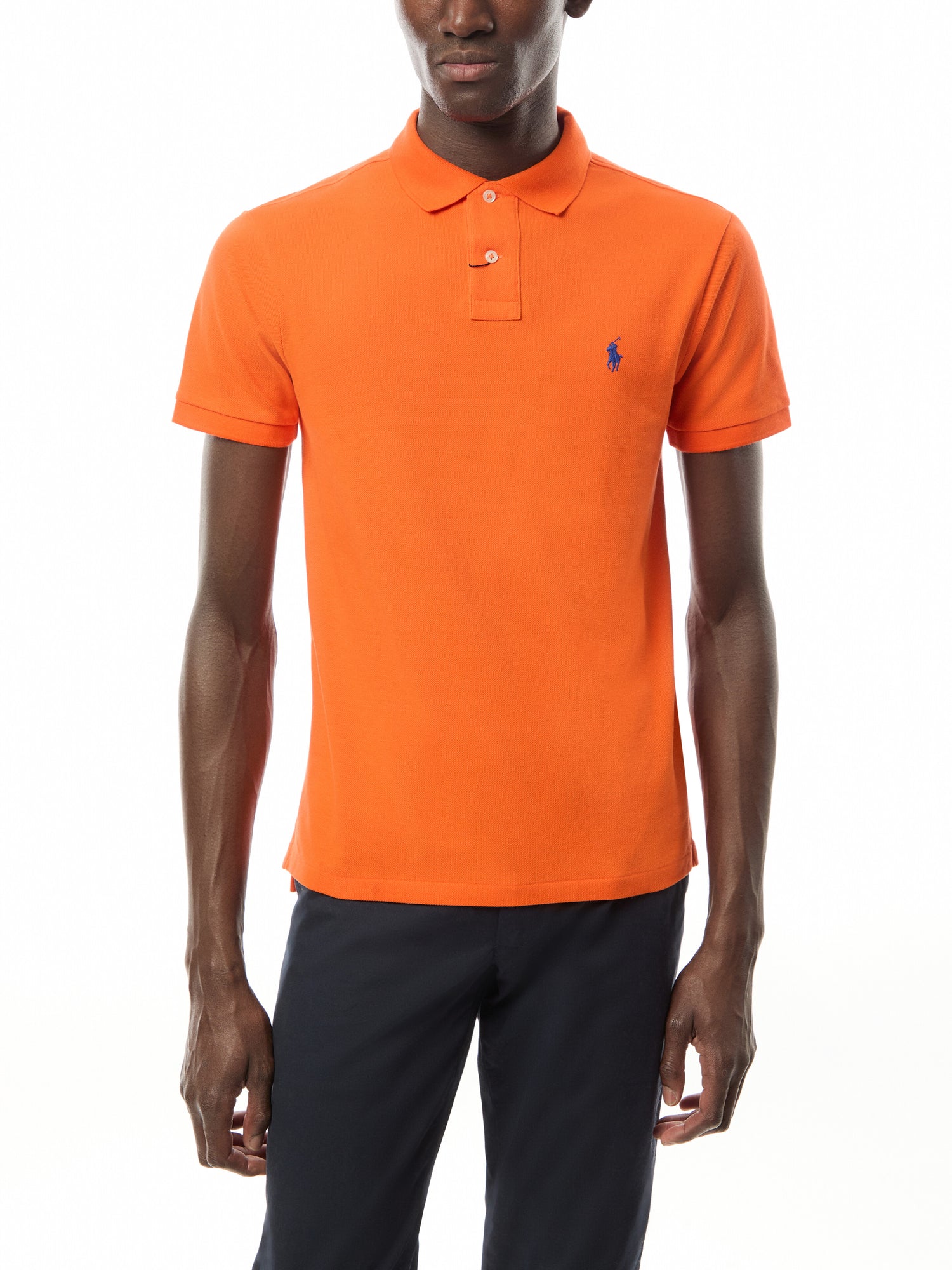 Mesh Slim Fit Polo Shirt