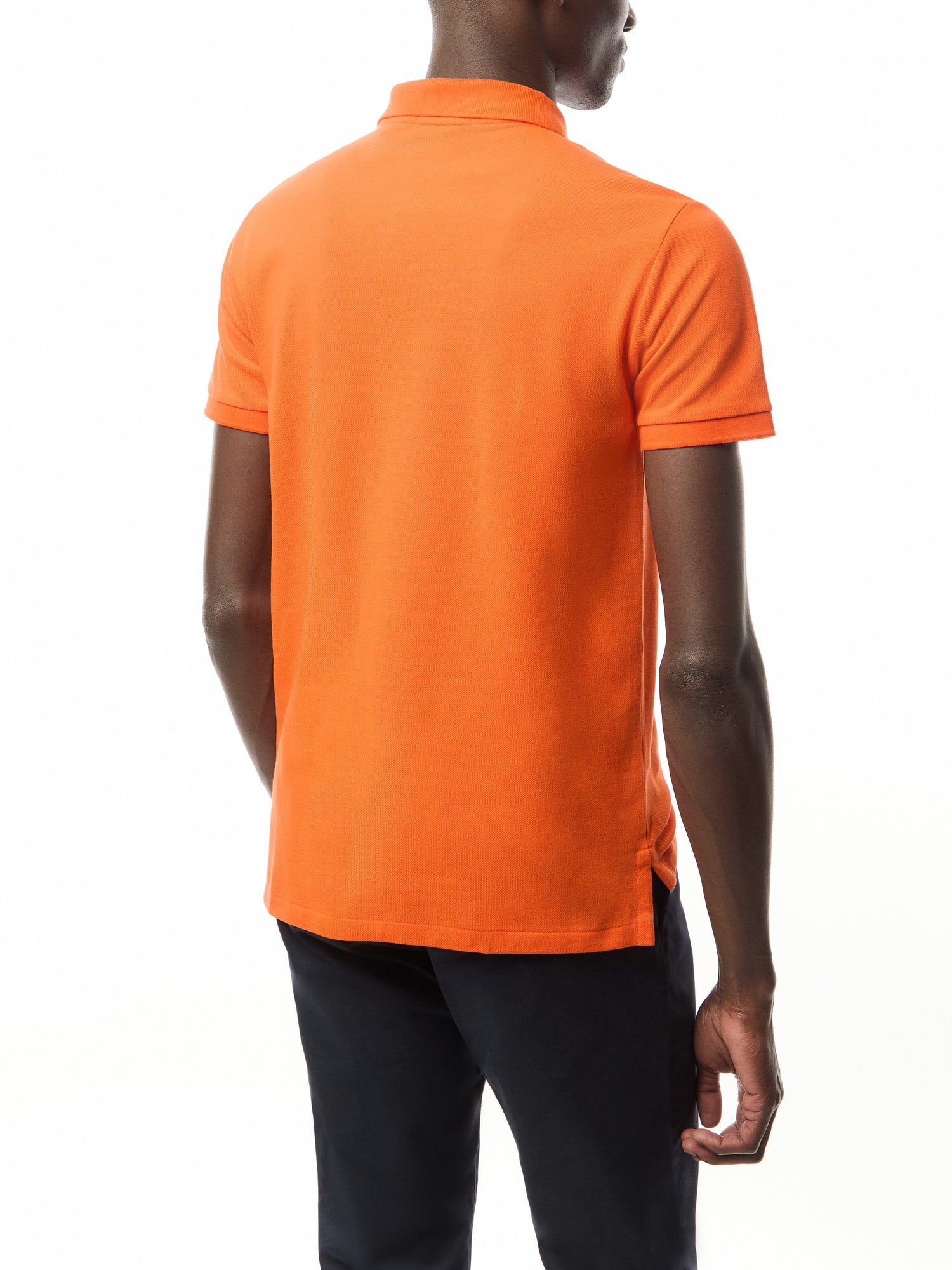Mesh Slim Fit Polo Shirt