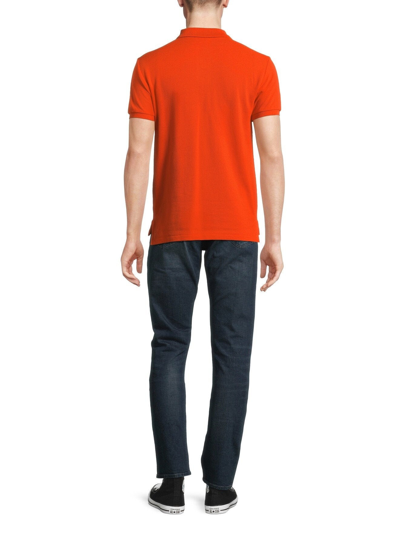 Mesh Slim Fit Polo Shirt