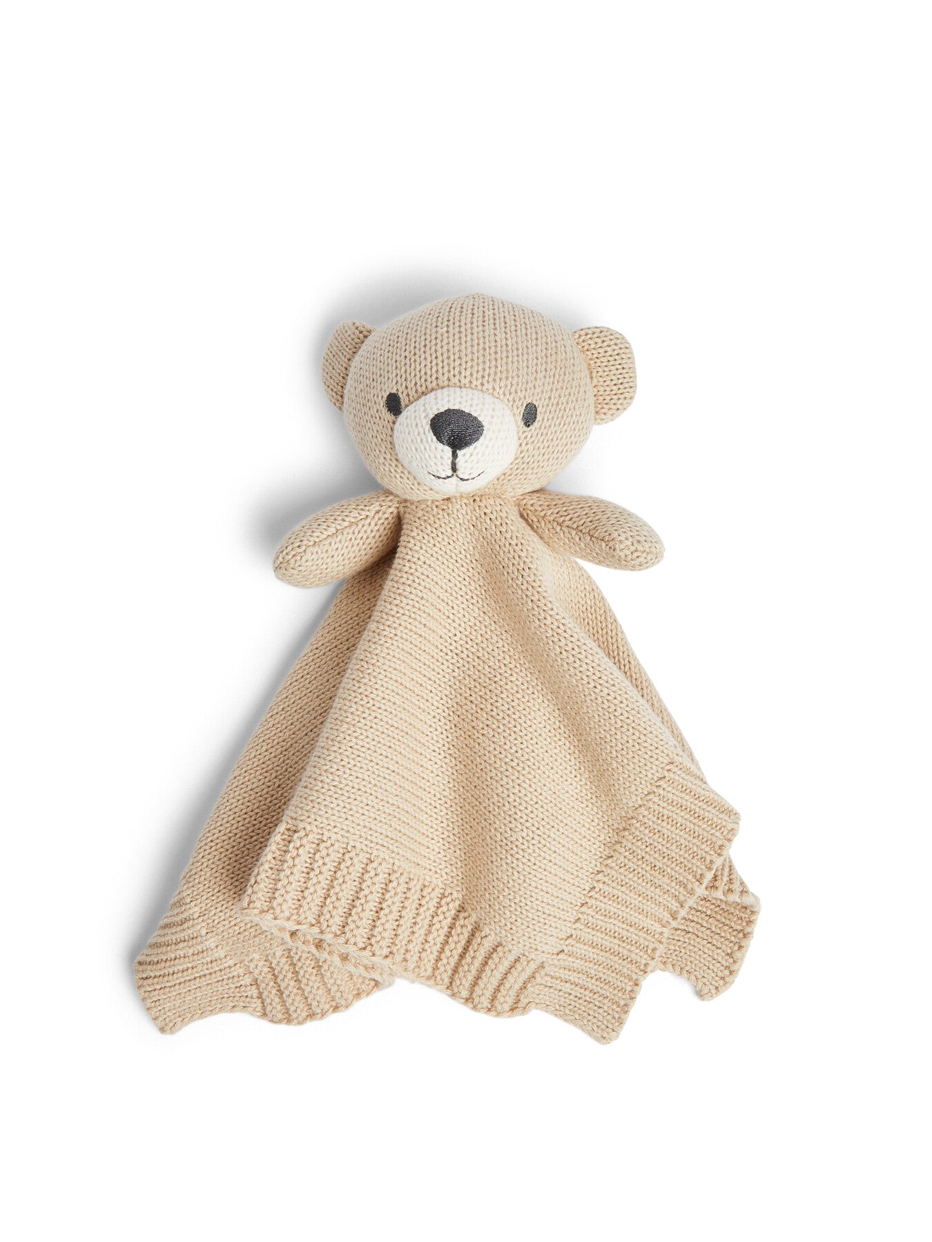 Knitted Bear Comforter