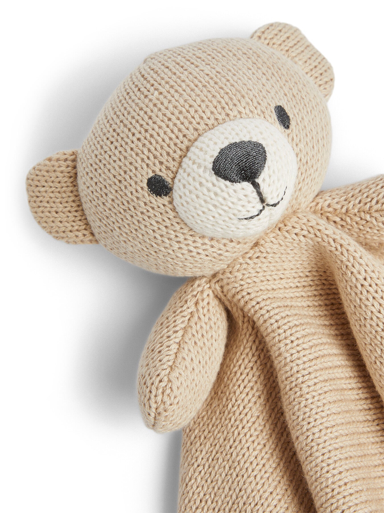 Knitted Bear Comforter