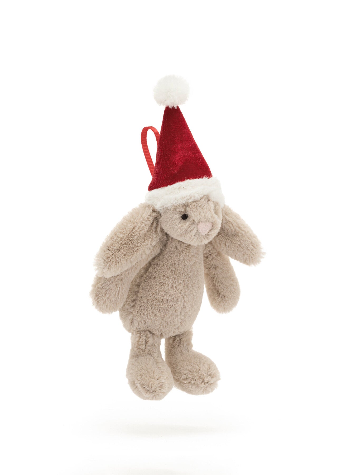 Bashful Christmas Bunny Decoration