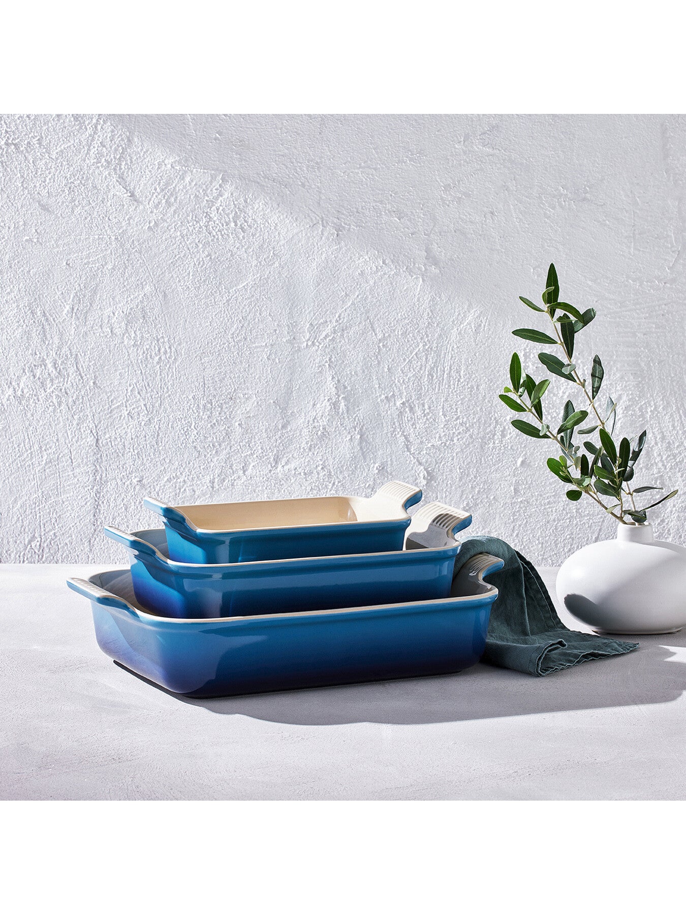 Stoneware Heritage Rectangular Dish
