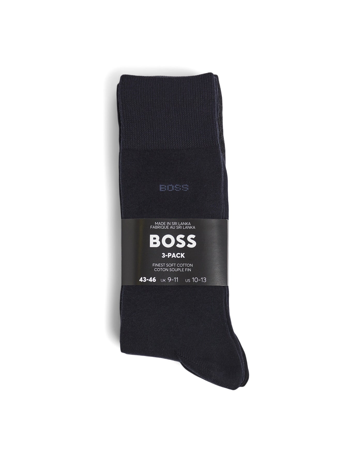 3 Pack Uni Combed Cotton Sock