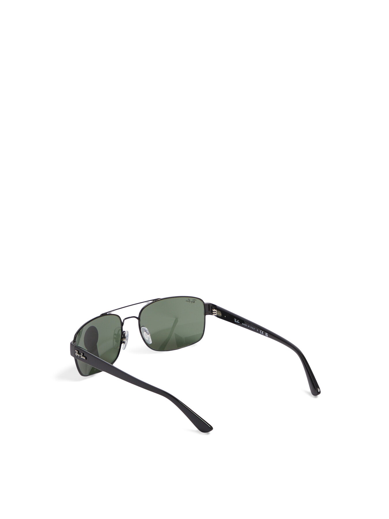 RB3687 Metal Double Bridge Square Sunglasses