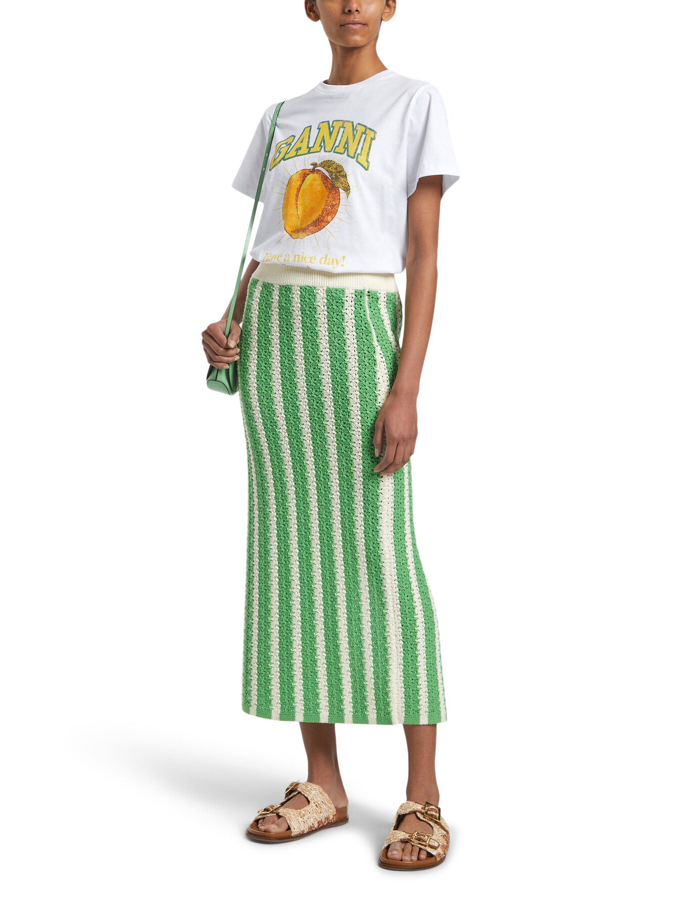Basic Jersey Peach Relaxed T-shirt