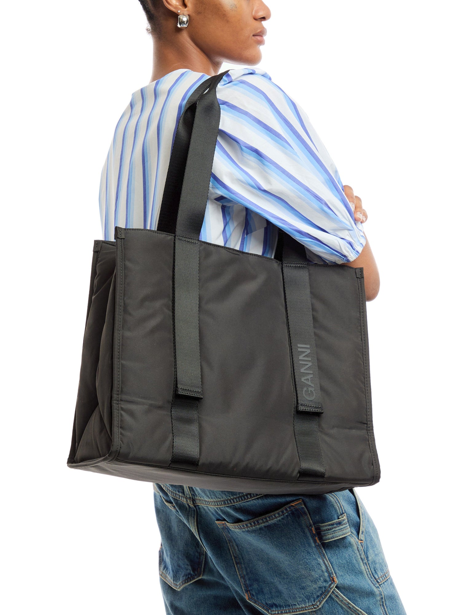 Recycled tech Medium Tote
