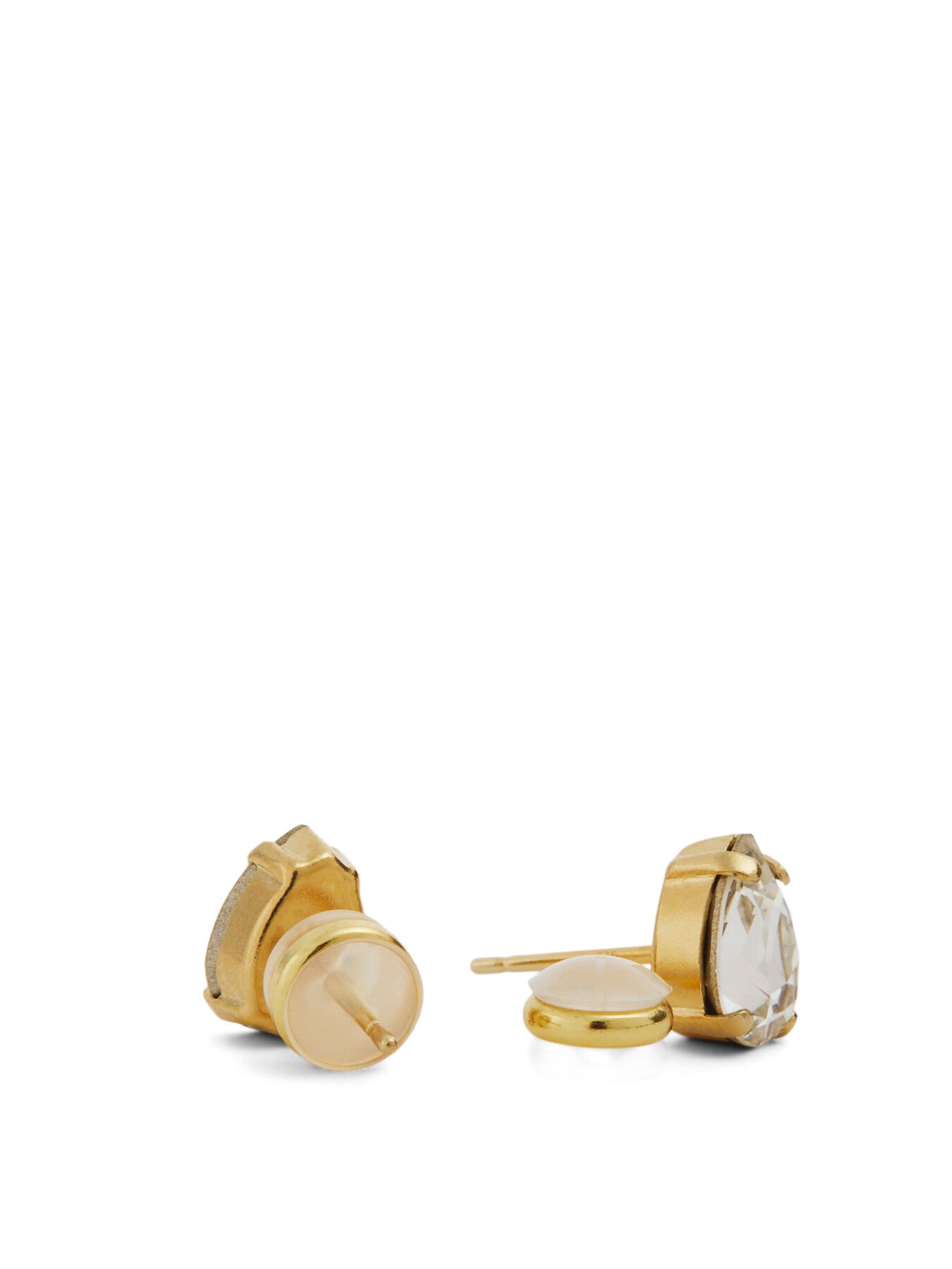 Petite Drop Stud Earrings