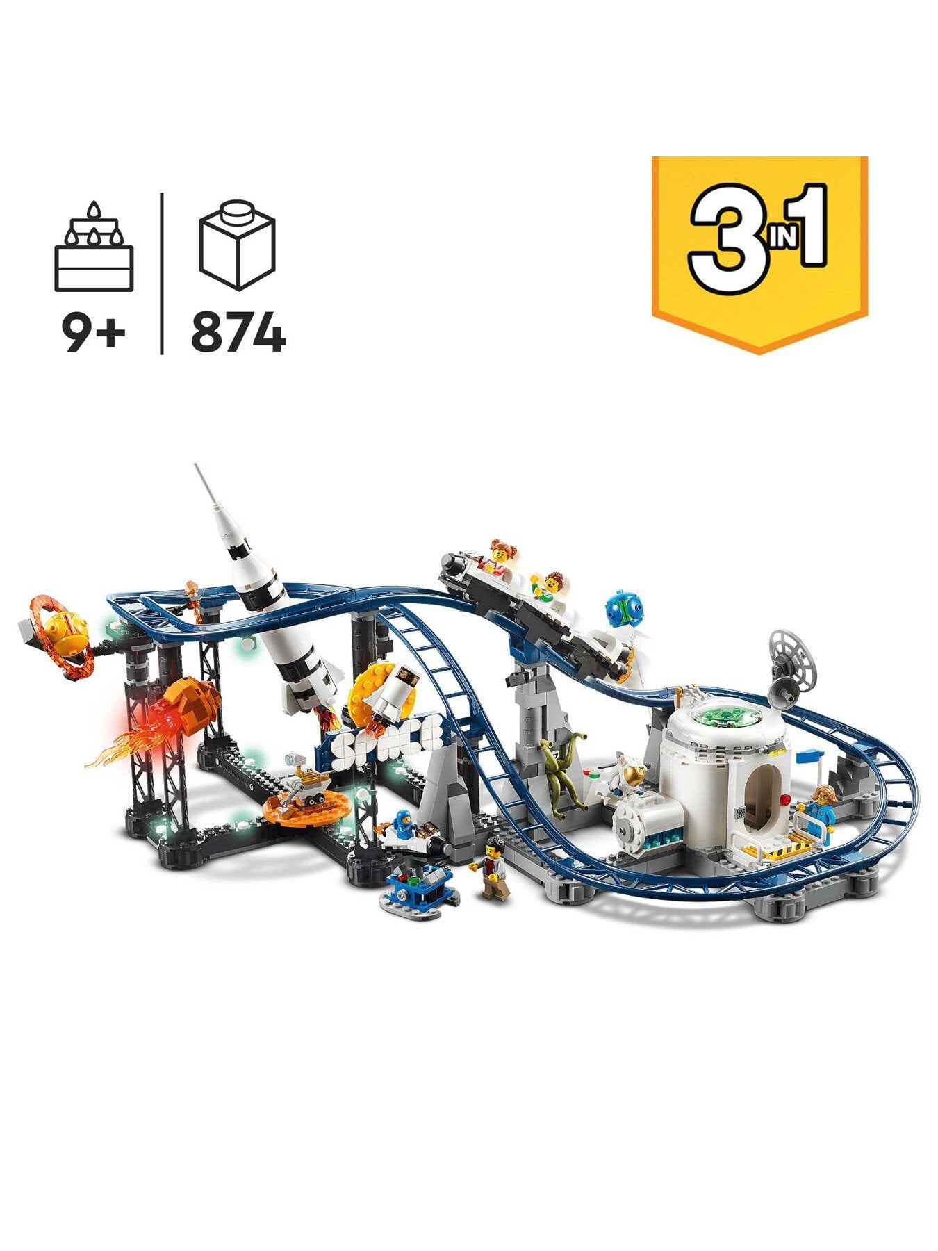 Space Roller Coaster 31142