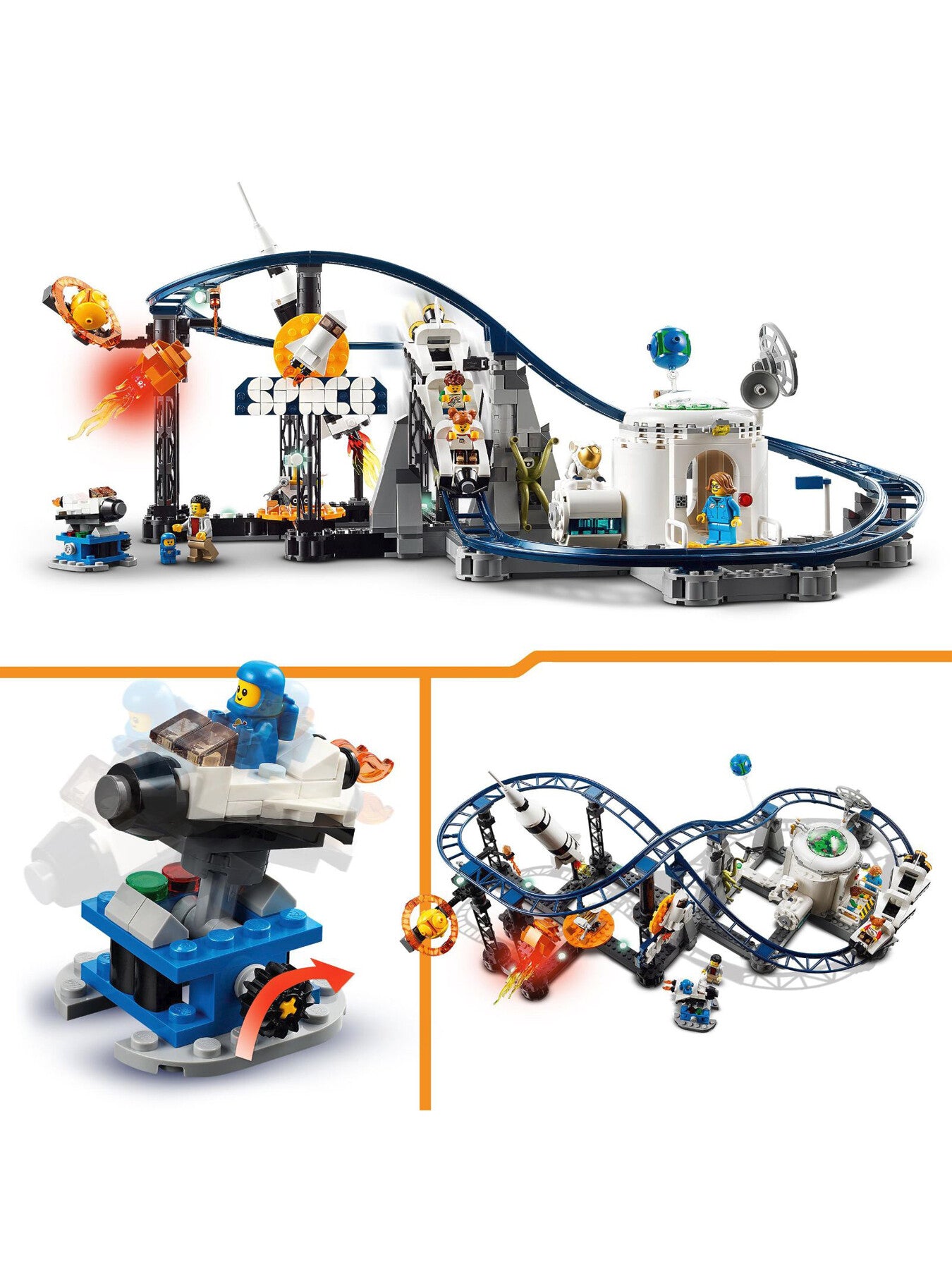 Space Roller Coaster 31142