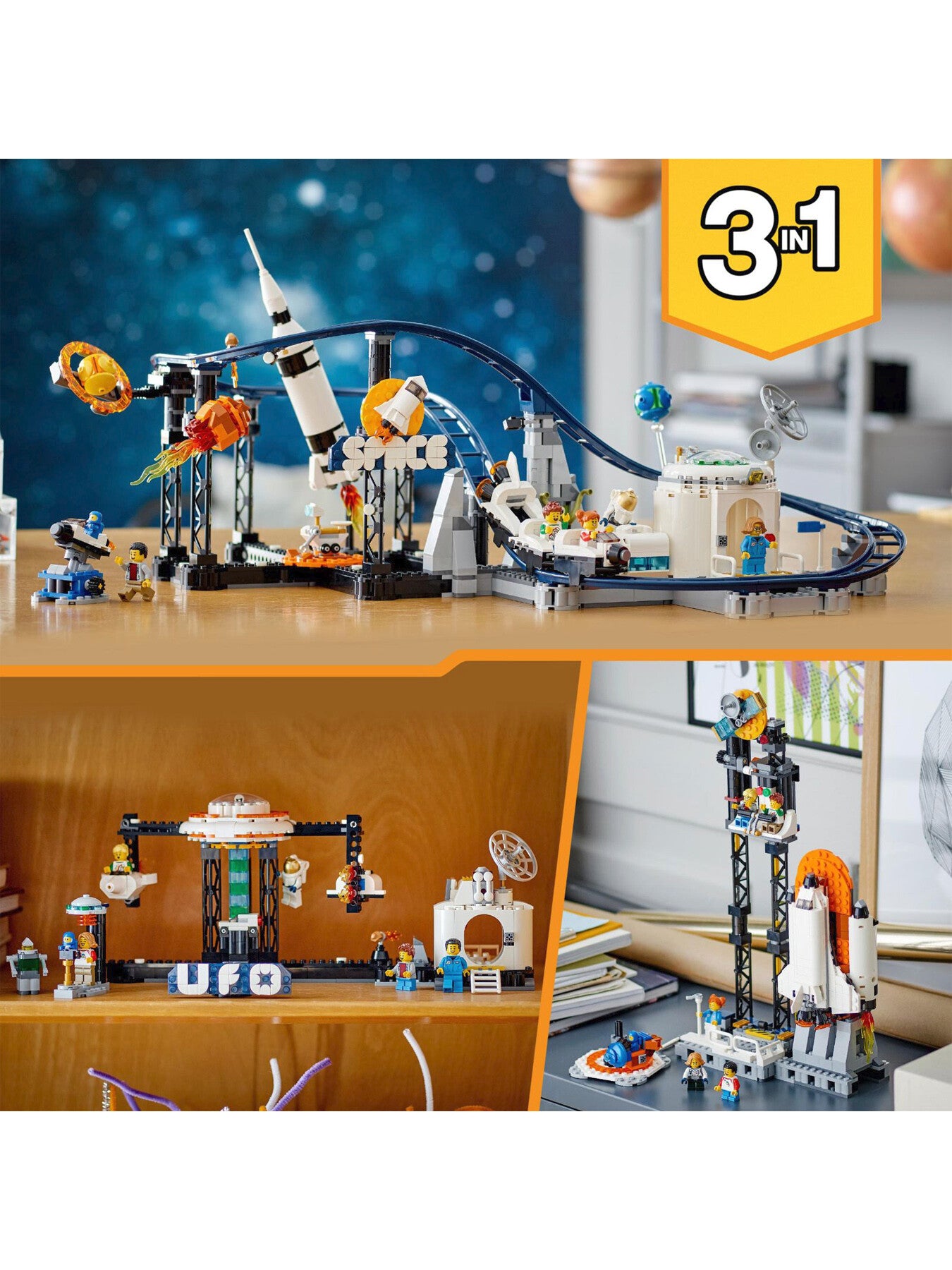 Space Roller Coaster 31142