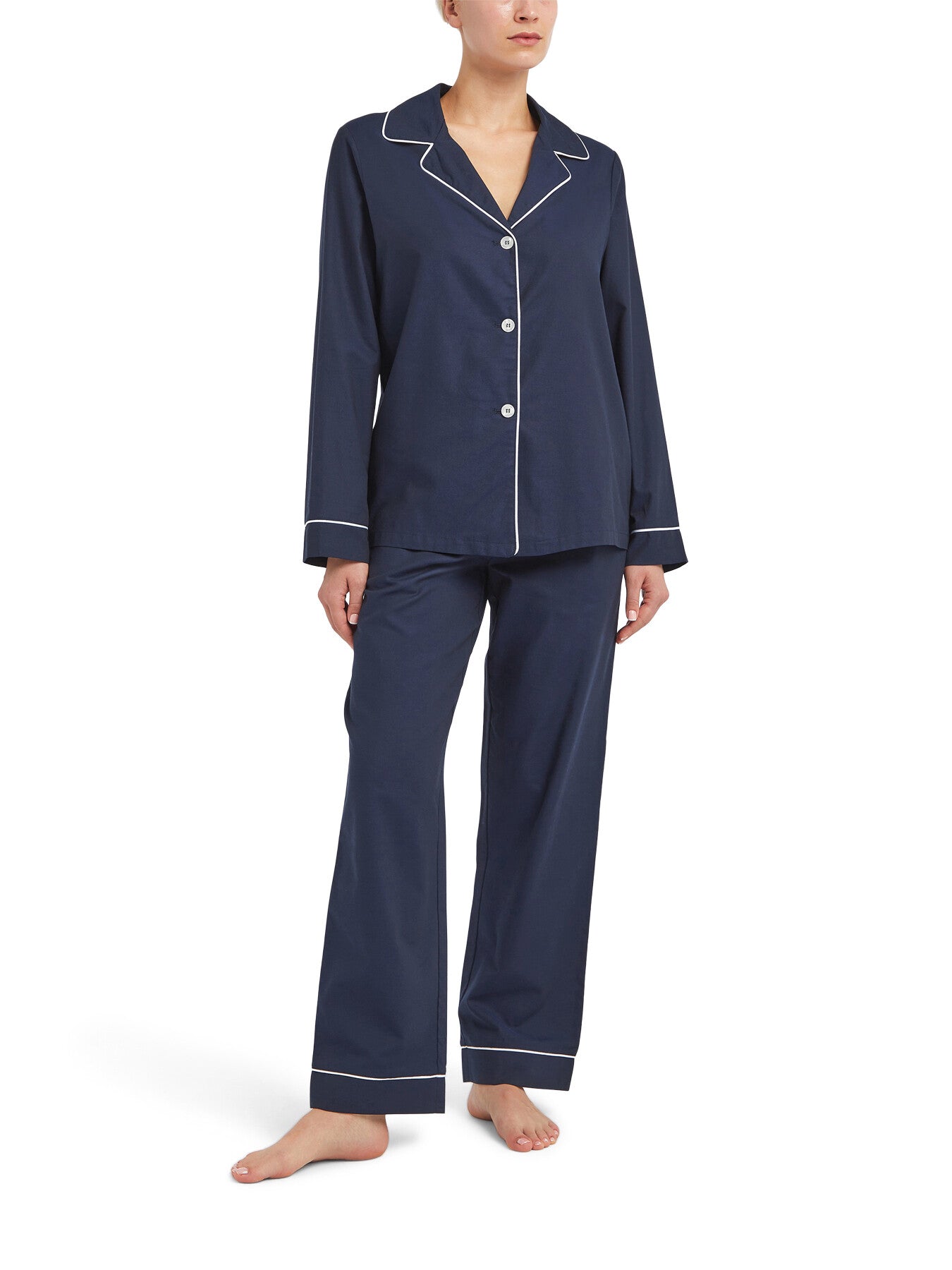 Canterbury Cotton Long Sleeve Pyjama Top