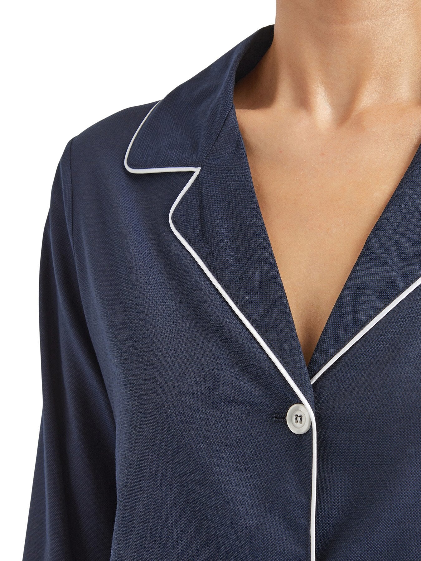 Canterbury Cotton Long Sleeve Pyjama Top
