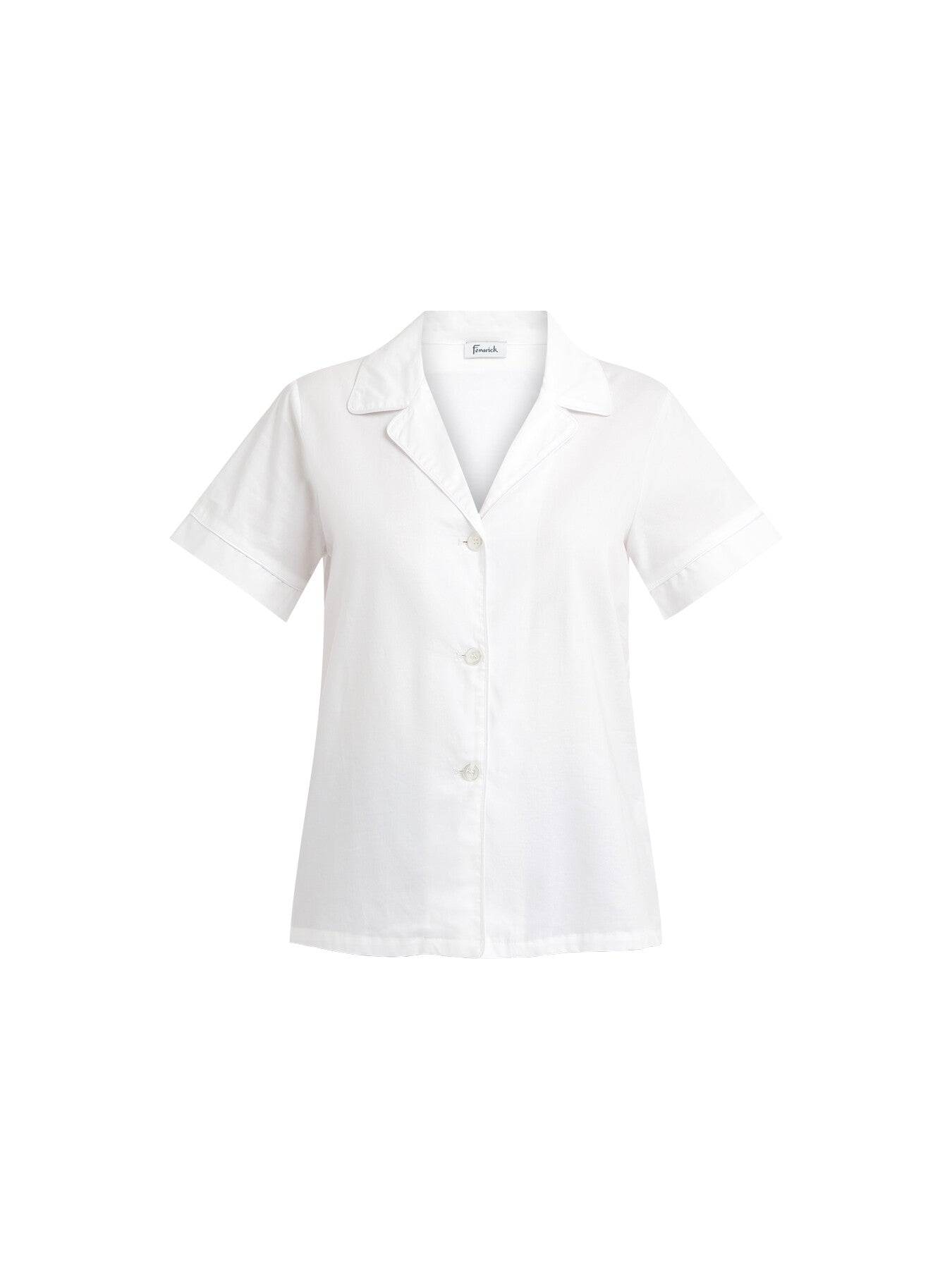 Canterbury Cotton Short Sleeved Pyjama Top
